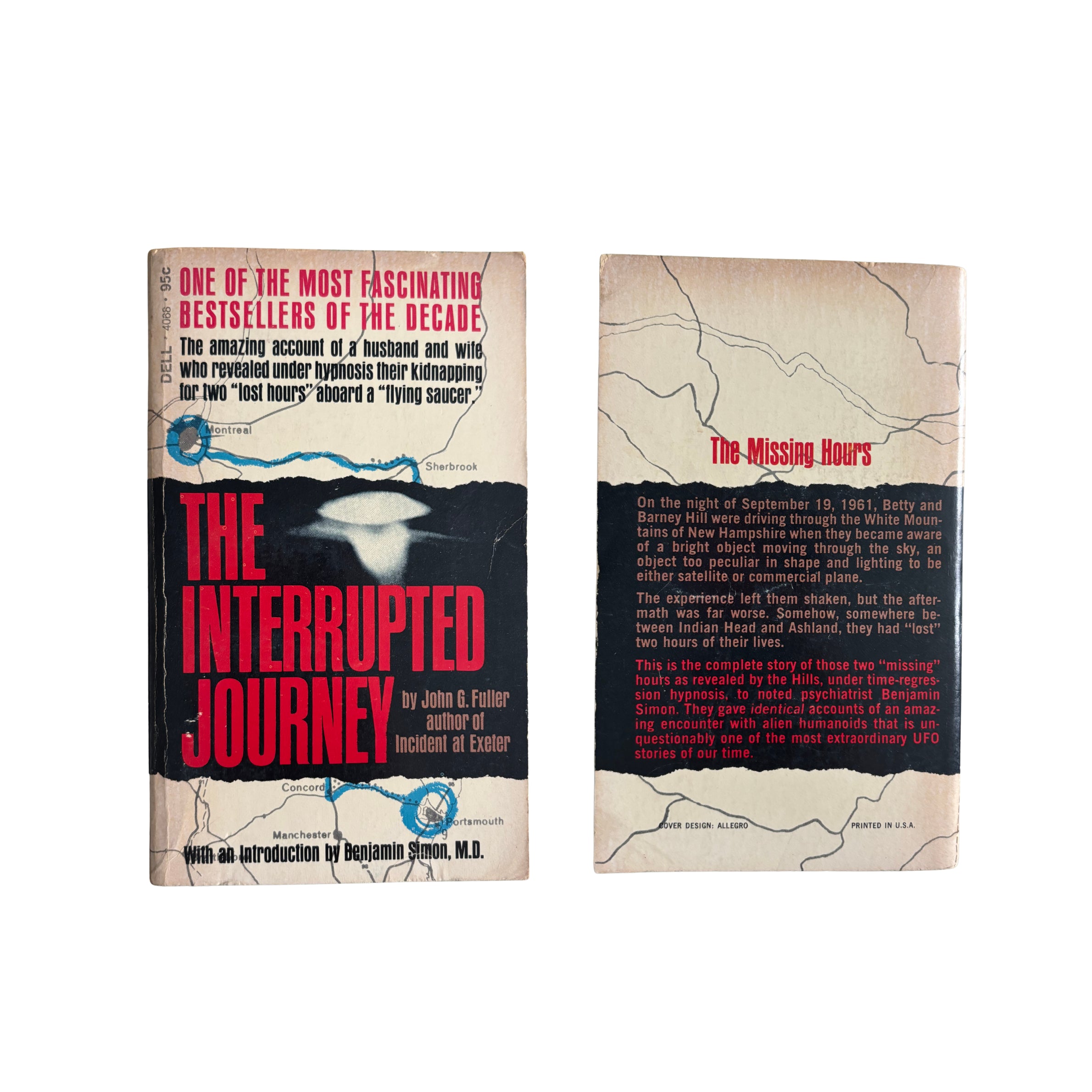 The Interrupted Journey | John G. Fuller | 1967 | Pre-Owned-Haus of Darkness, Haus of Light