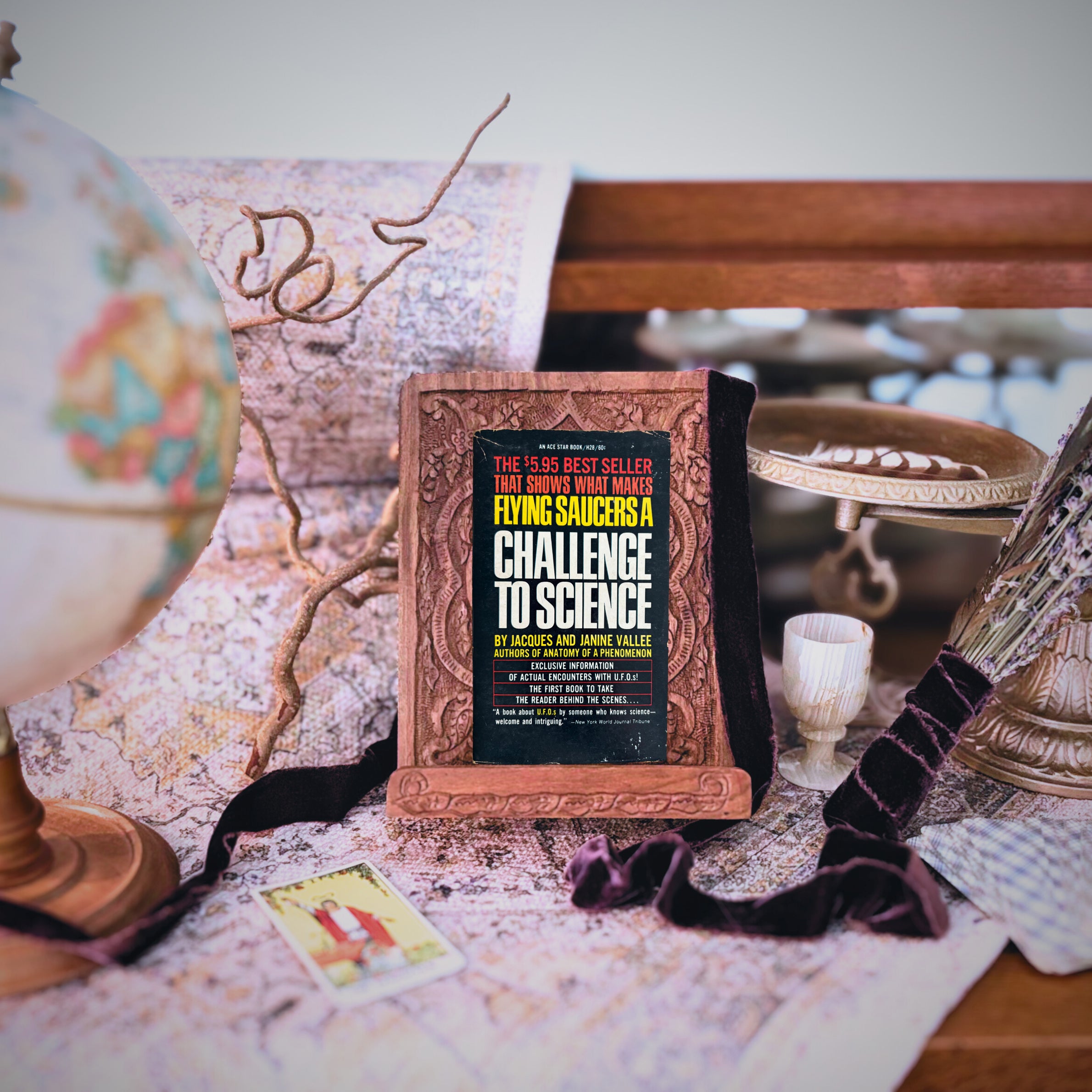 Flying Saucers a Challenge to Science | Jacques & Janine Vallee | 1966 | Pre-Owned-Haus of Darkness, Haus of Light