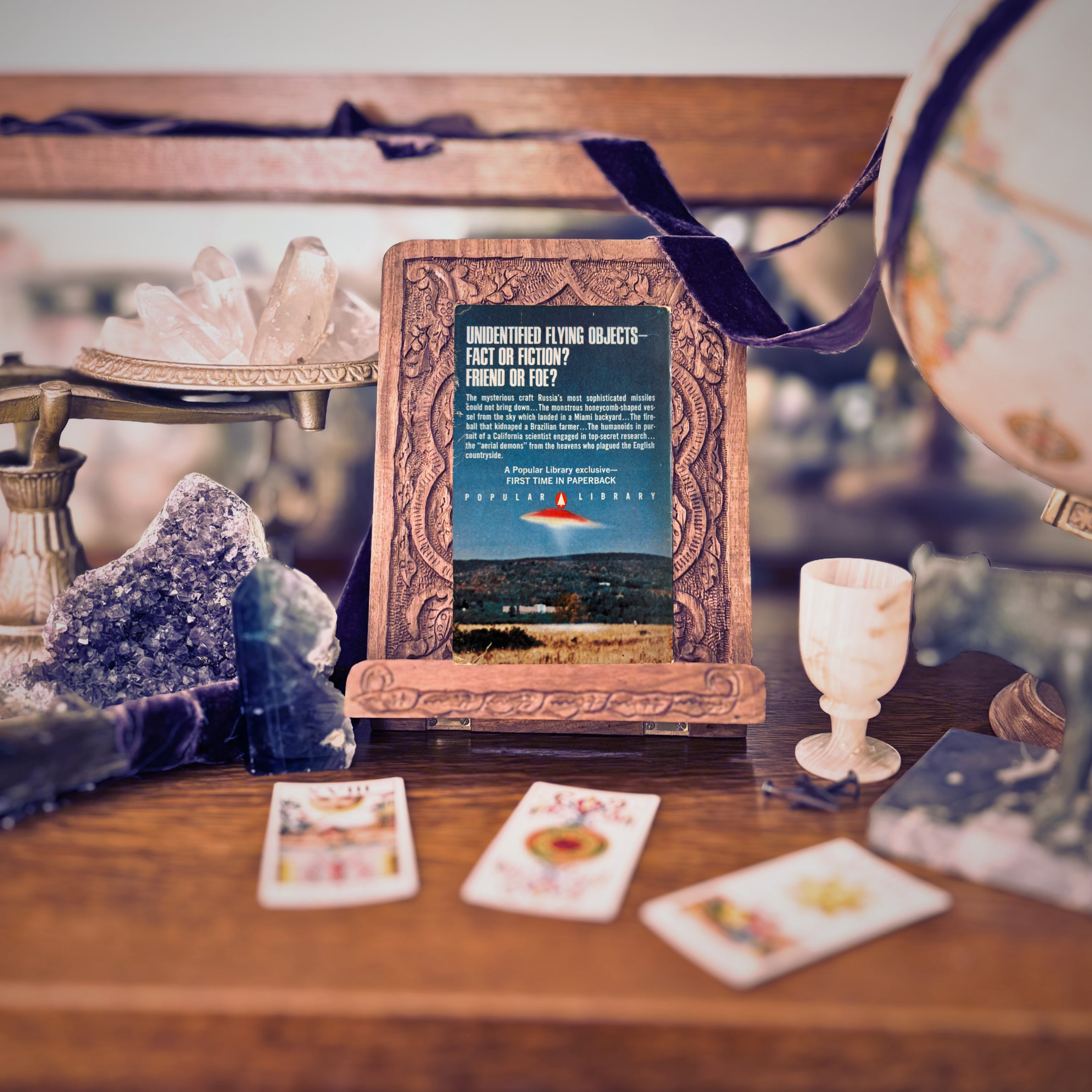 Lets Face the Facts about Flying Saucers | Gabriel Green | 1967 | Pre-Owned-Haus of Darkness, Haus of Light