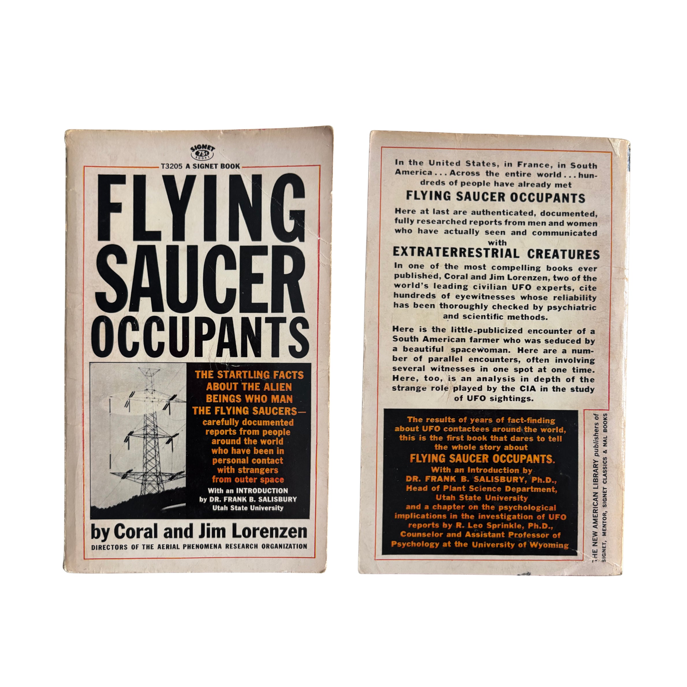 Flying Saucer Occupants | Carol & Jim Lorenzen | 1967 | Pre-Owned-Haus of Darkness, Haus of Light