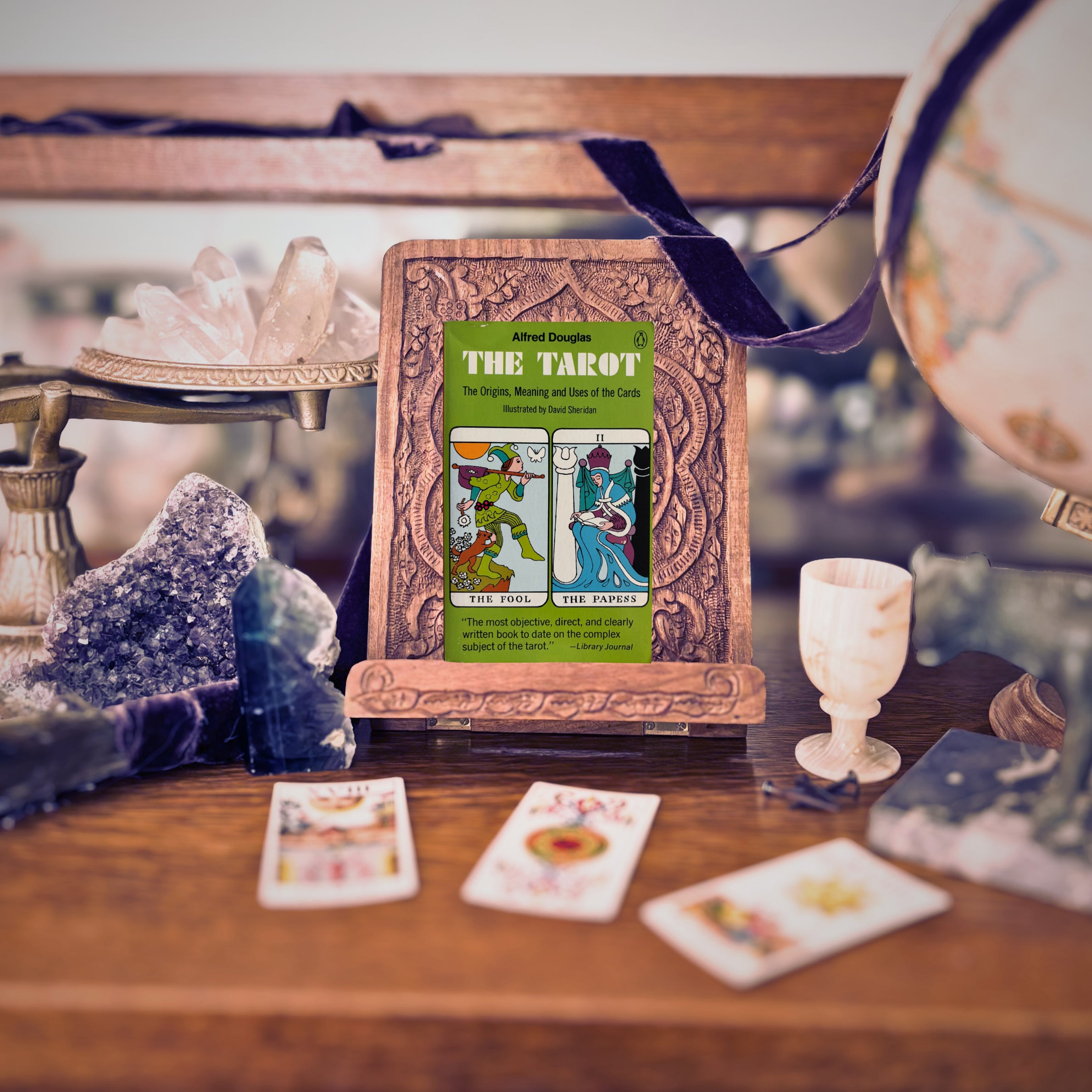 The Tarot: The Origins, Meaning and Uses of the Cards | Alfred Douglas | 1974 | Pre-Owned-Haus of Darkness, Haus of Light