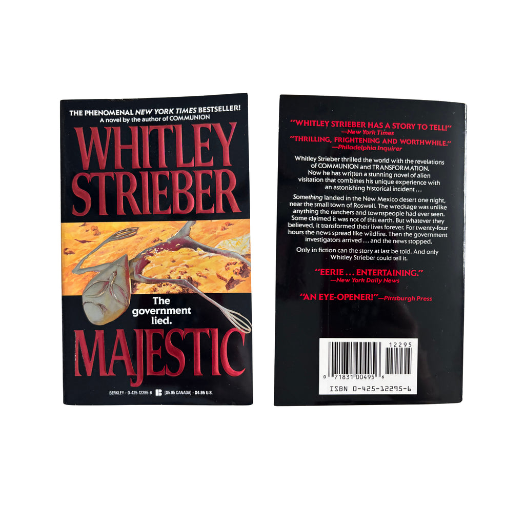 Majestic | Whitley Strieber | 1990 | Pre-Owned-Haus of Darkness, Haus of Light