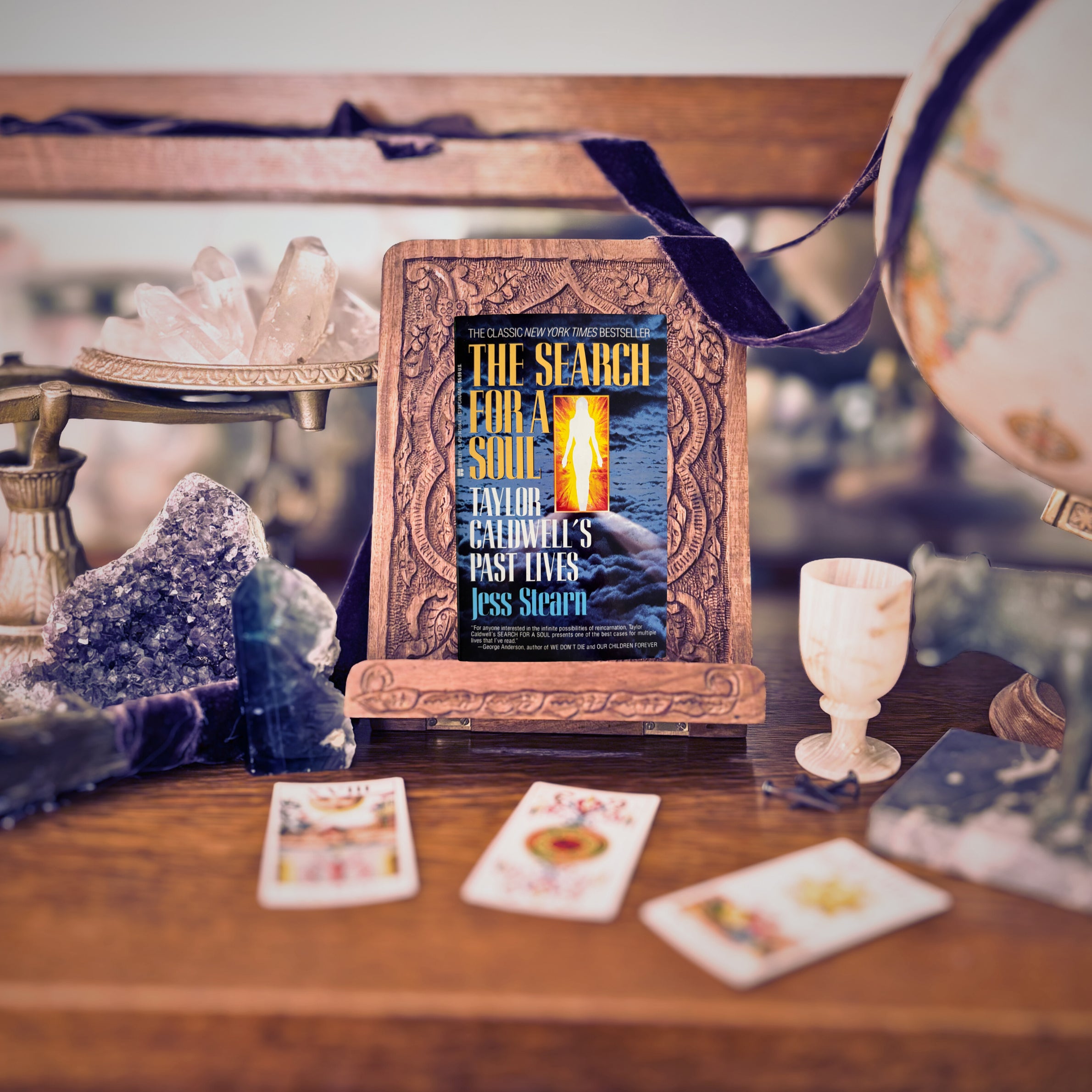 The Search for a Soul Taylor Caldwell's Past Lives | Jess Stearn | 1994 | Pre-Owned-Haus of Darkness, Haus of Light