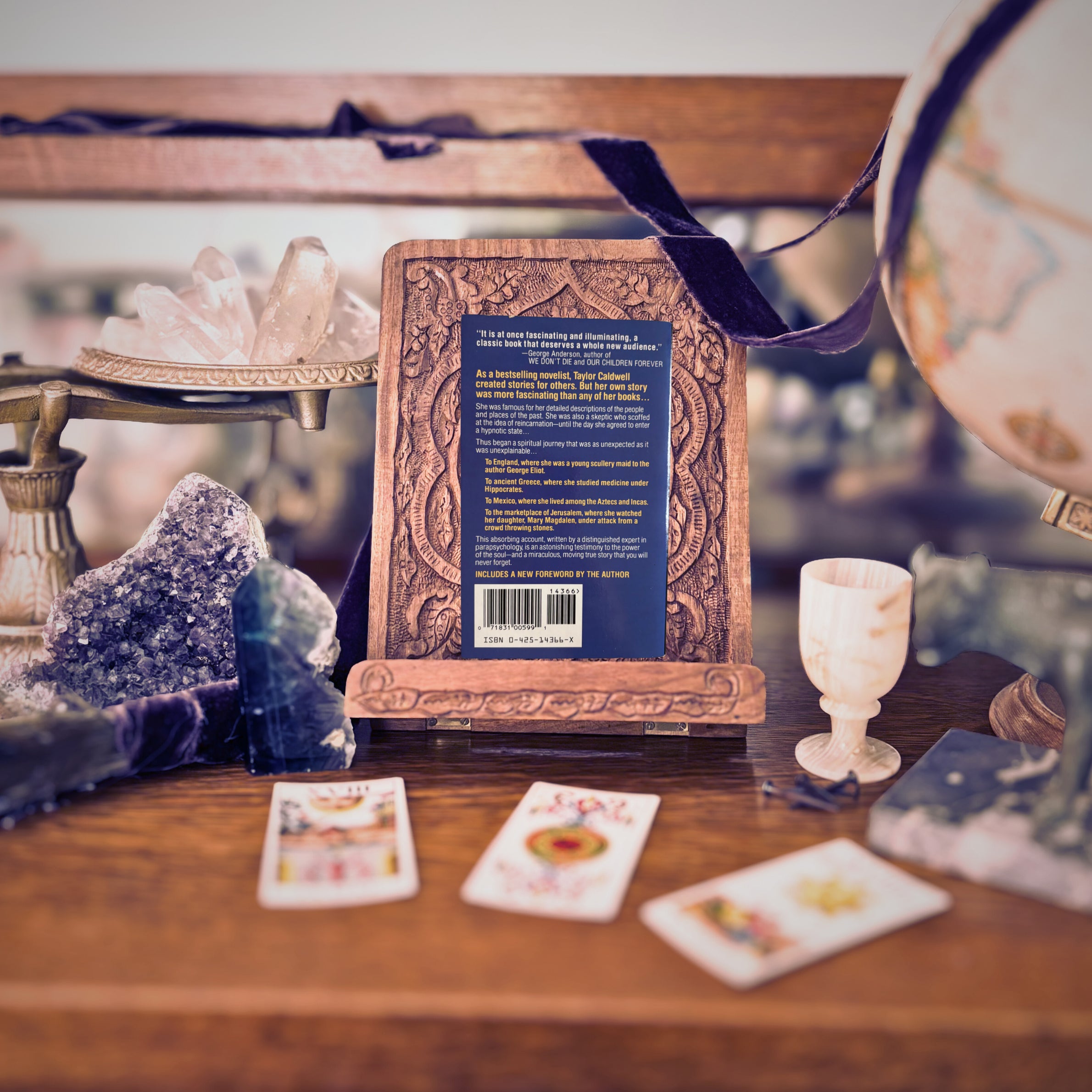 The Search for a Soul Taylor Caldwell's Past Lives | Jess Stearn | 1994 | Pre-Owned-Haus of Darkness, Haus of Light