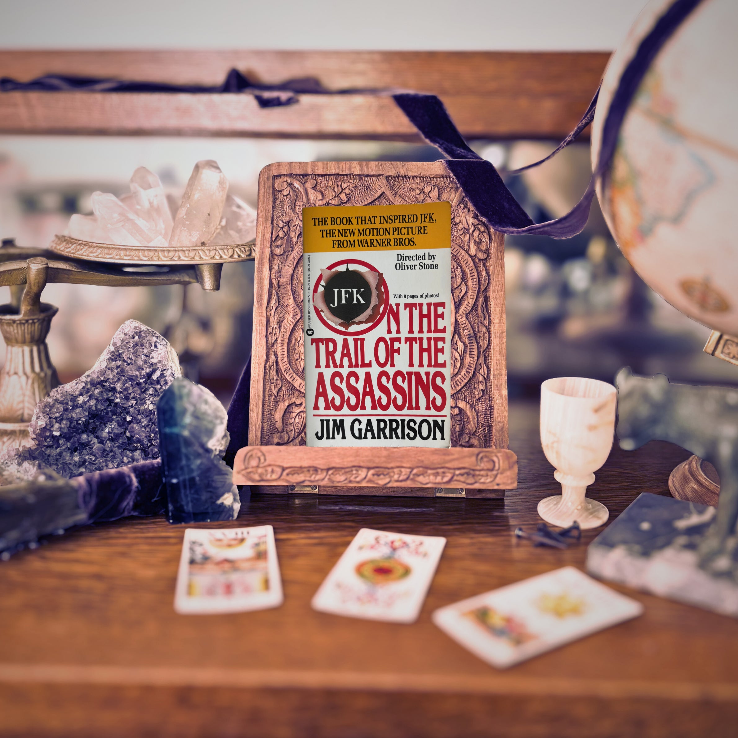 J. F. K. On the Trail of the Assassins | Jim Garrison | 1991 | Pre-Owned-Haus of Darkness, Haus of Light