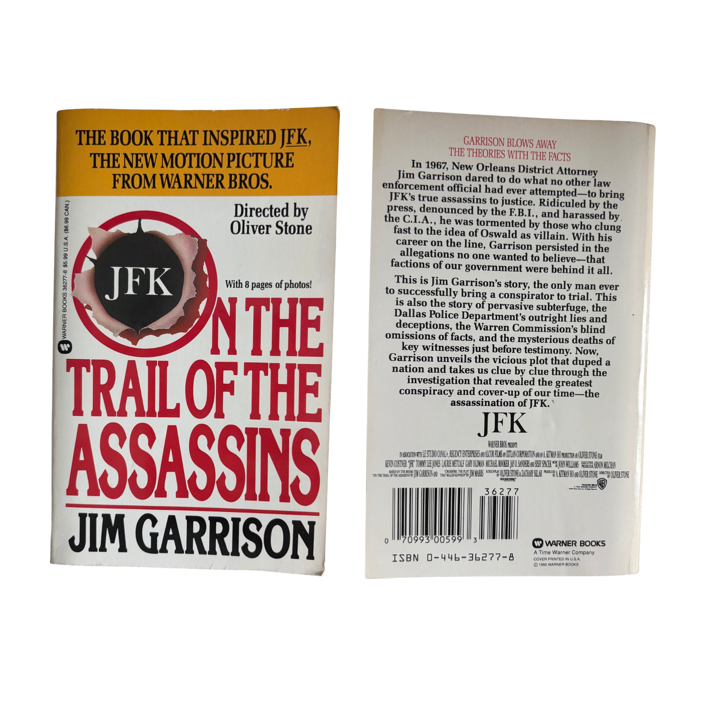 J. F. K. On the Trail of the Assassins | Jim Garrison | 1991 | Pre-Owned-Haus of Darkness, Haus of Light
