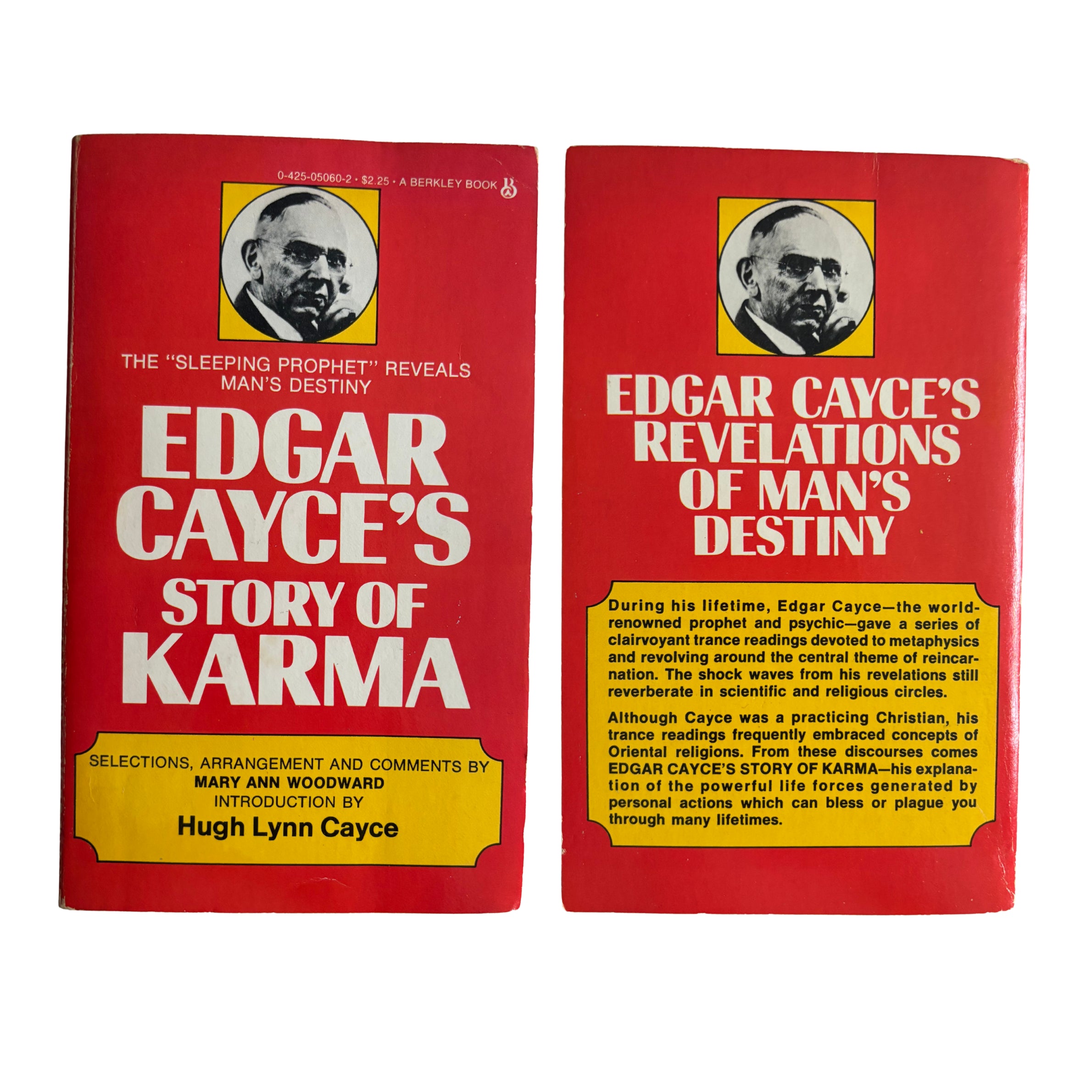 Edgar Cayce's Story of Karma | Mary Ann Woodward | 1984 | Pre-Owned-Haus of Darkness, Haus of Light