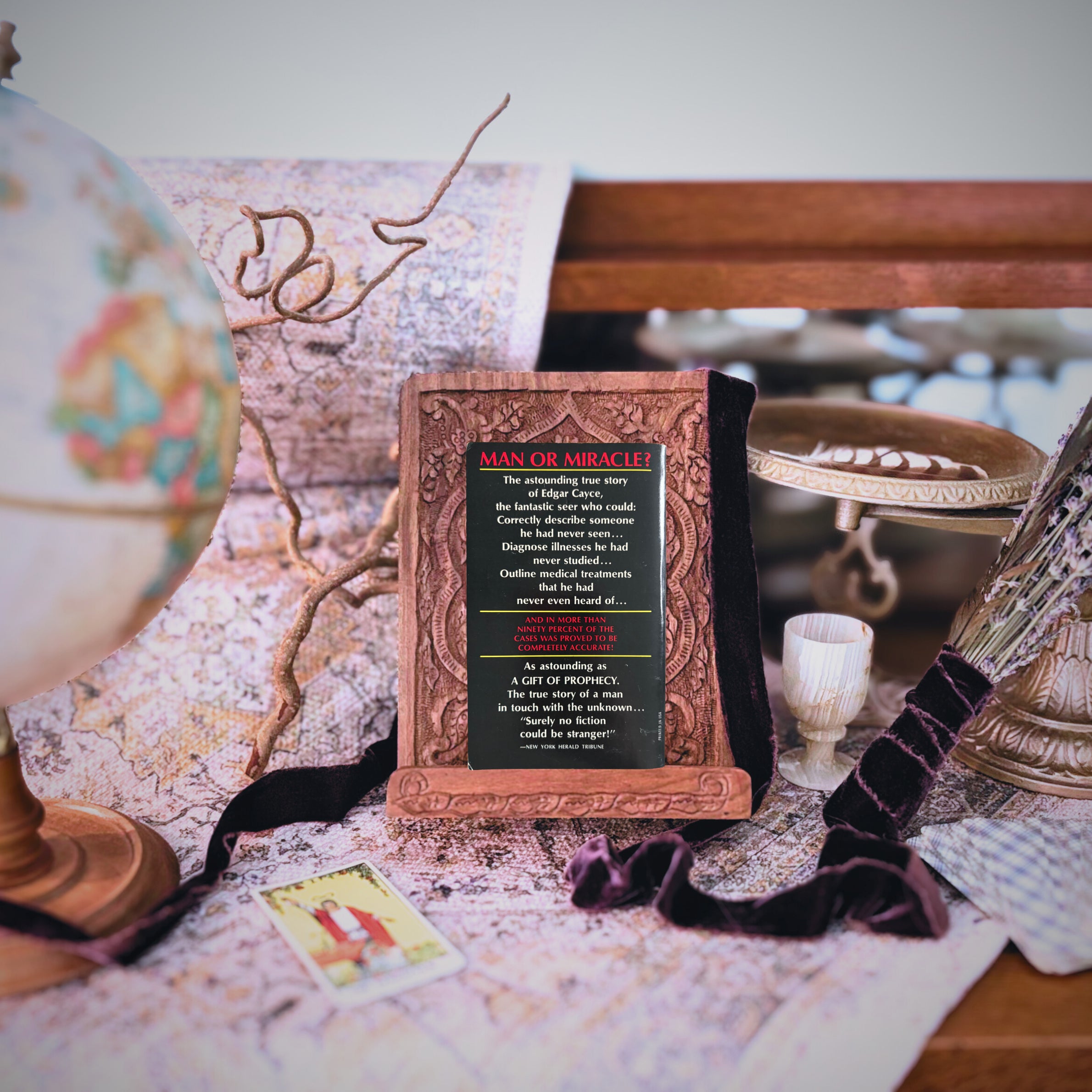 The Story of Edgar Cayce:  There is a River | Thomas Sugrue | 1973 | Pre-Owned-Haus of Darkness, Haus of Light