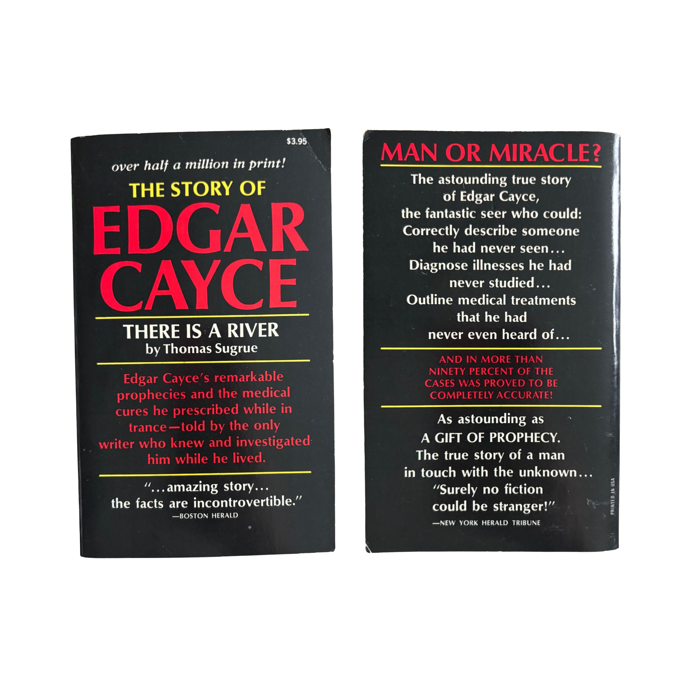 The Story of Edgar Cayce:  There is a River | Thomas Sugrue | 1973 | Pre-Owned-Haus of Darkness, Haus of Light