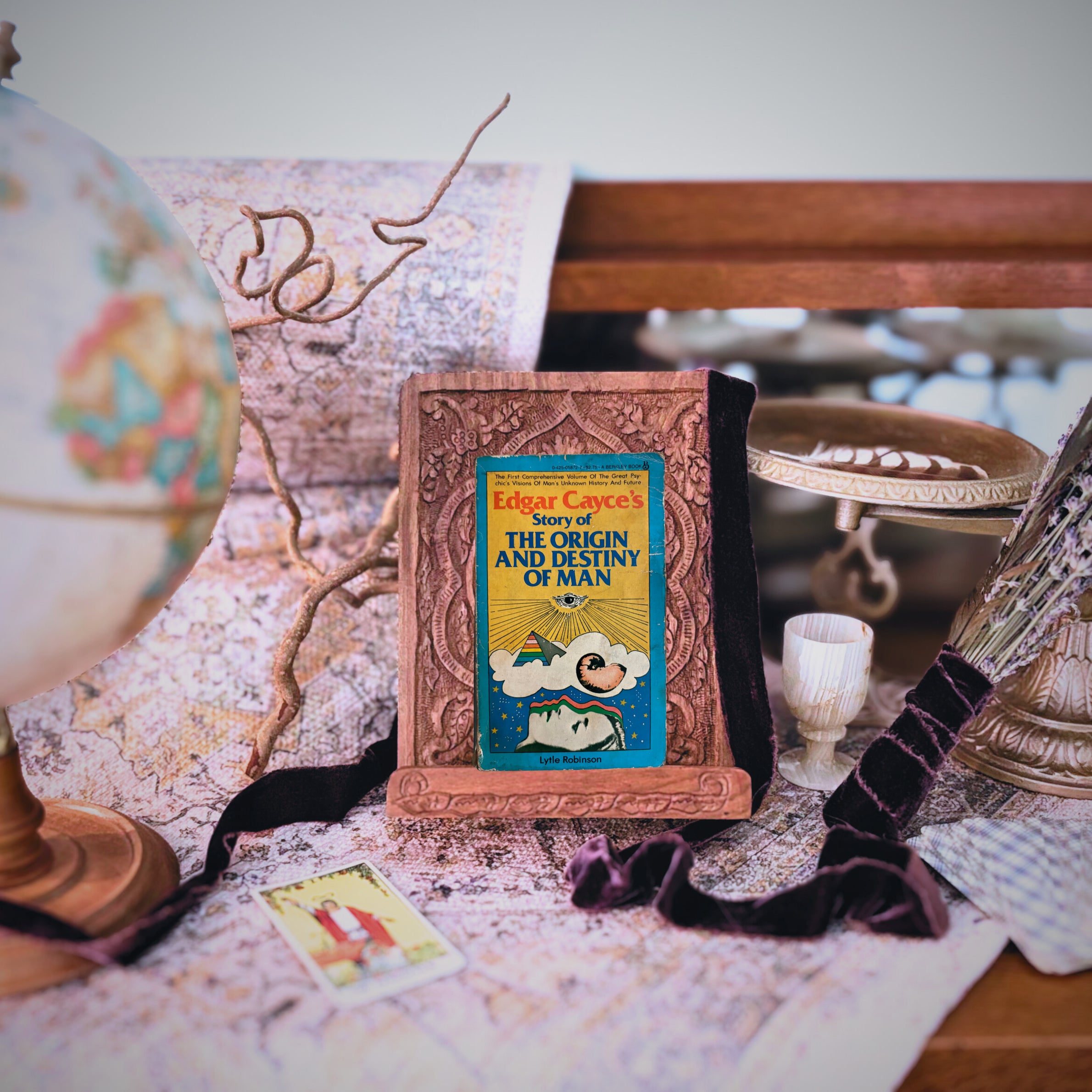 Edgar Cayce's The Story of the Origins and Destiny of Man | Lytle Robinson | 1976 | Pre-Owned-Haus of Darkness, Haus of Light