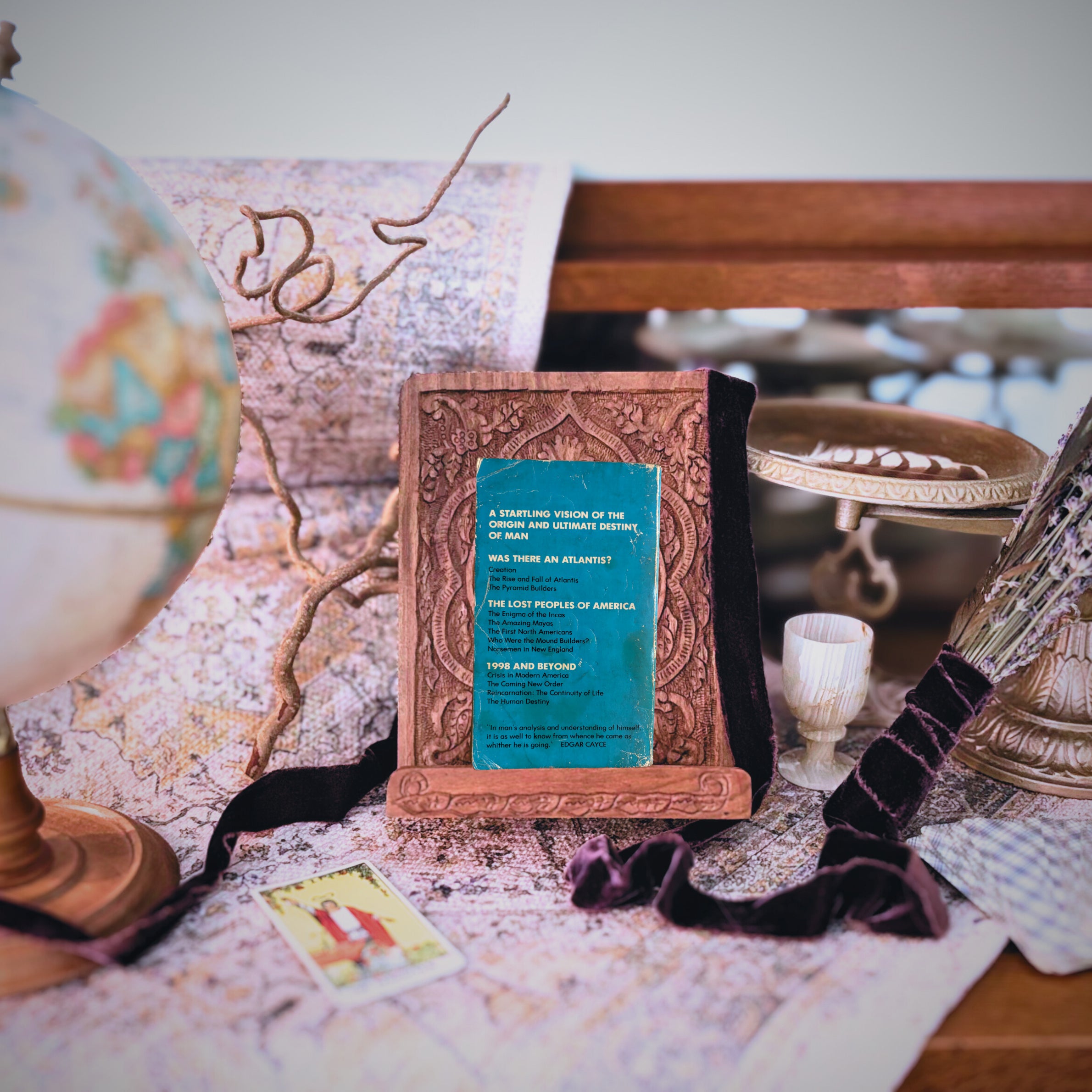 Edgar Cayce's The Story of the Origins and Destiny of Man | Lytle Robinson | 1976 | Pre-Owned-Haus of Darkness, Haus of Light