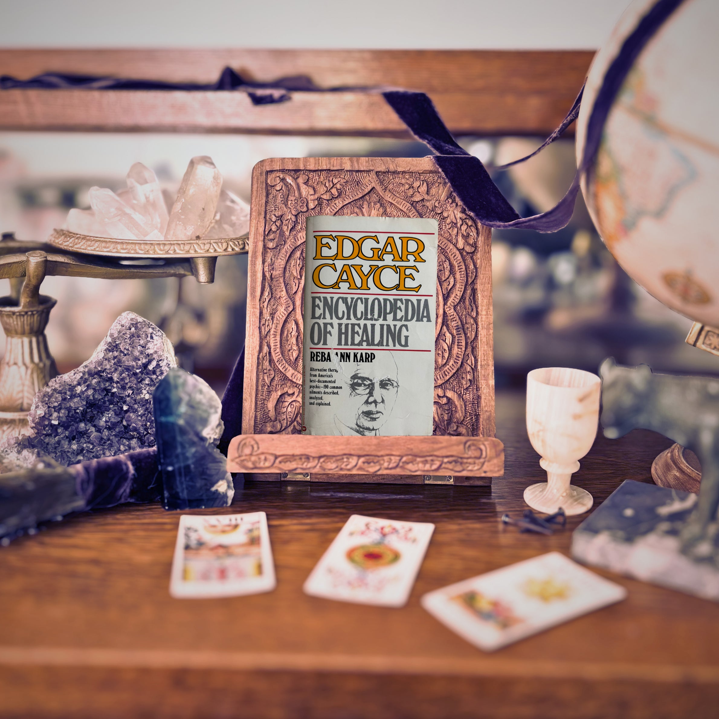 Edgar Cayce Encyclopedia of Healing | Reba Ann Karp | 1986 | Pre-Owned-Haus of Darkness, Haus of Light