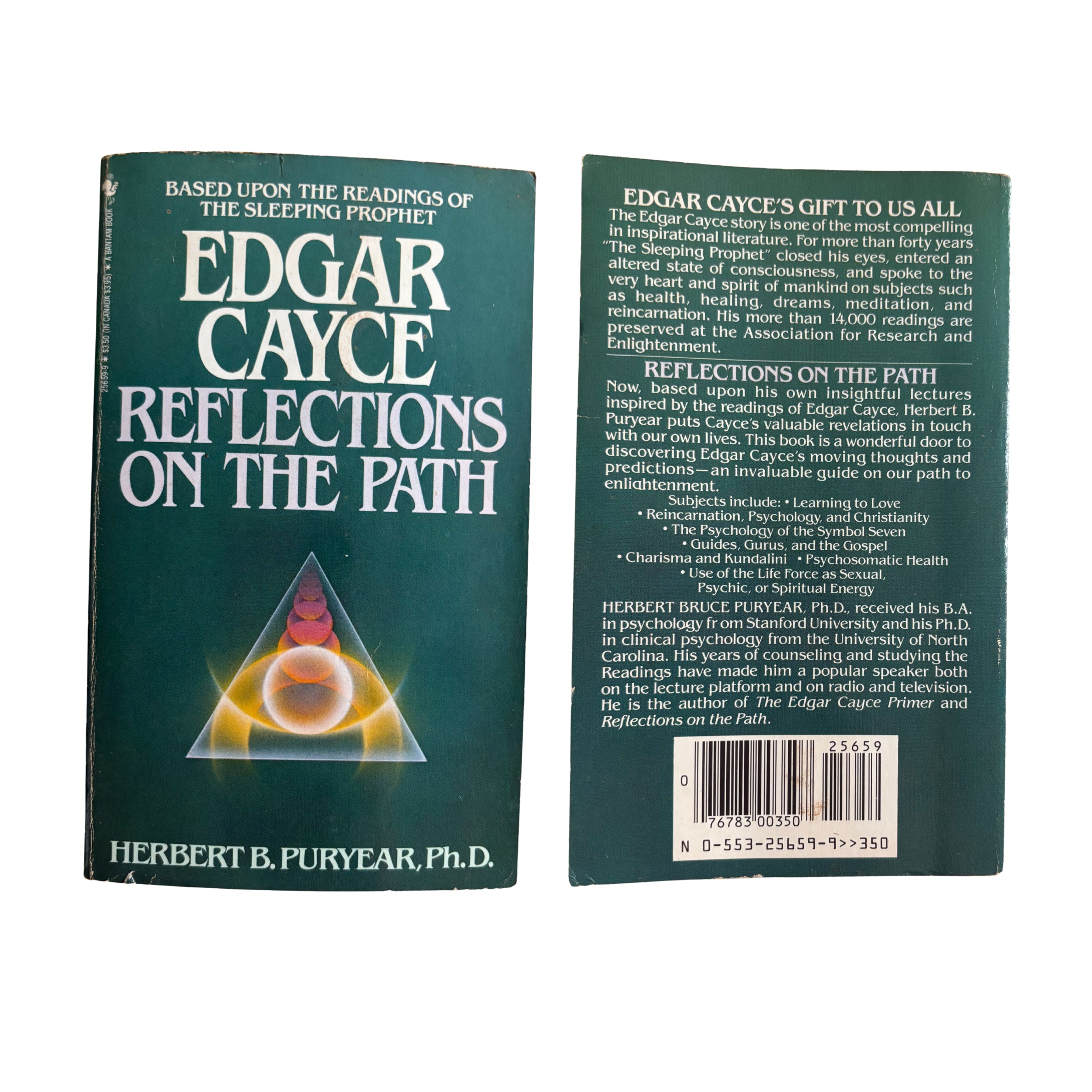 Edgar Cayce Reflections on the Path | Herbert B Puryear | 1986 | Pre-Owned-Haus of Darkness, Haus of Light