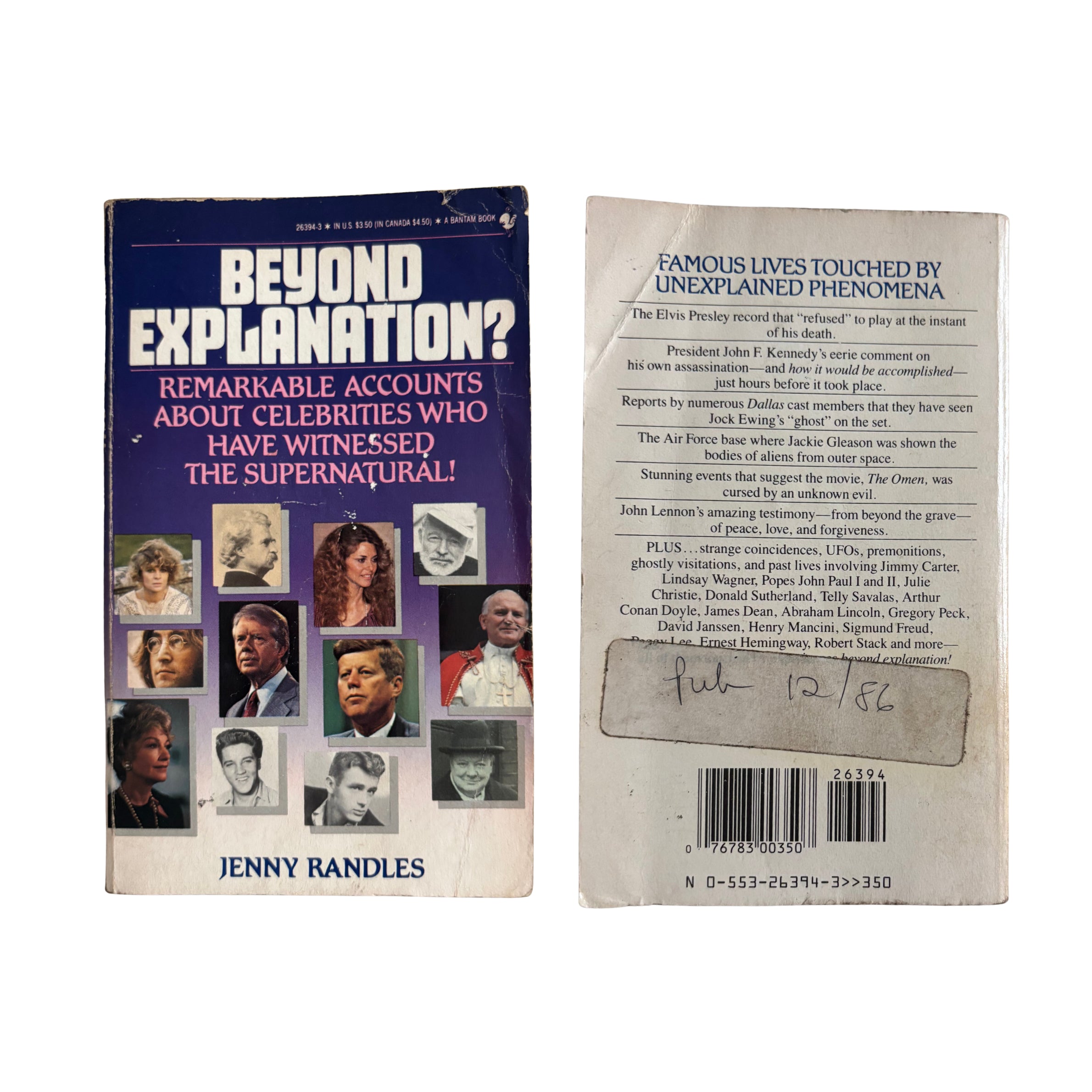 Beyond Explanation? | Jenny Randles | 1987 | Pre-Owned-Haus of Darkness, Haus of Light