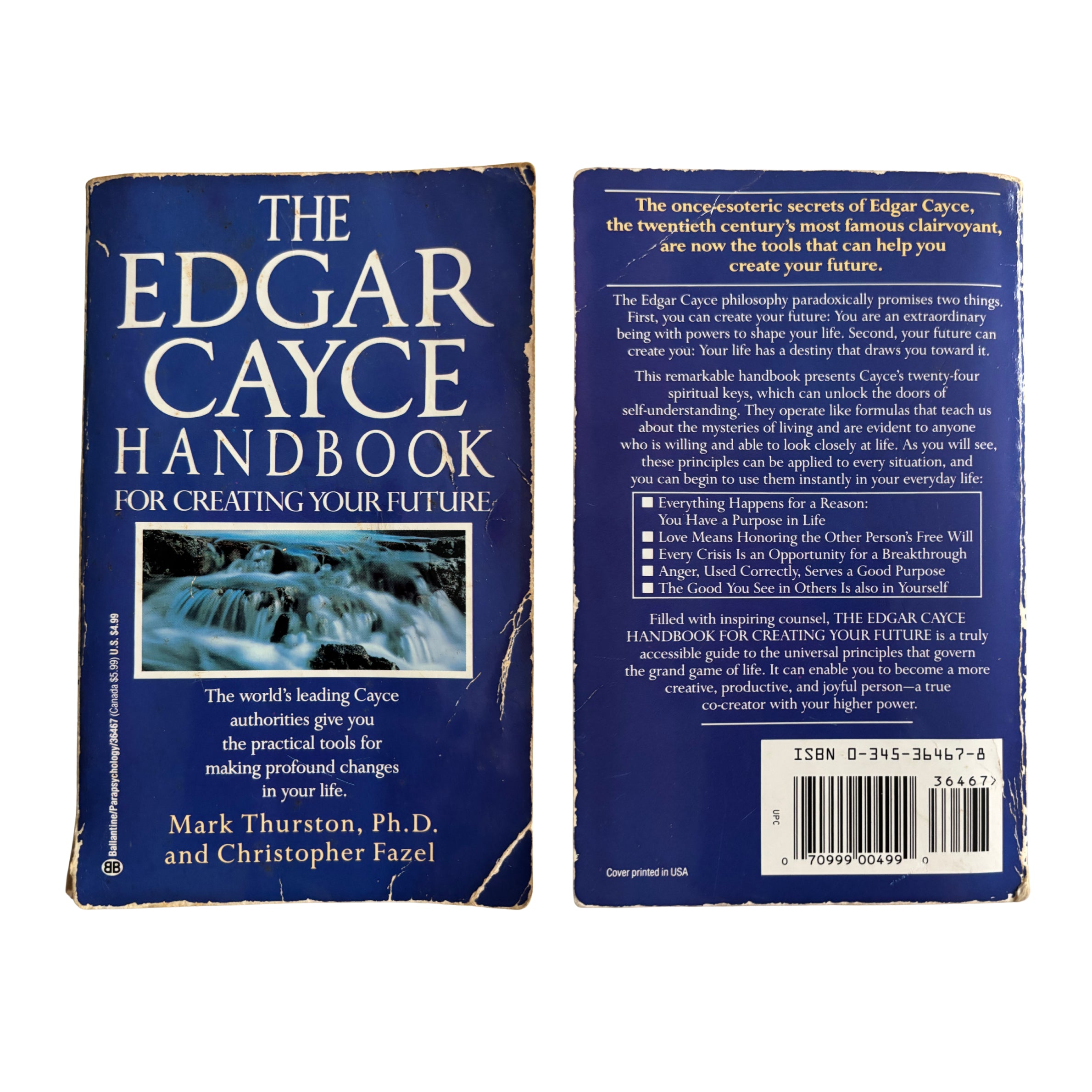 The Edgar Cayce Handbook for Creating Your Future | Mark Thurston | 1992 | Pre-Owned-Haus of Darkness, Haus of Light