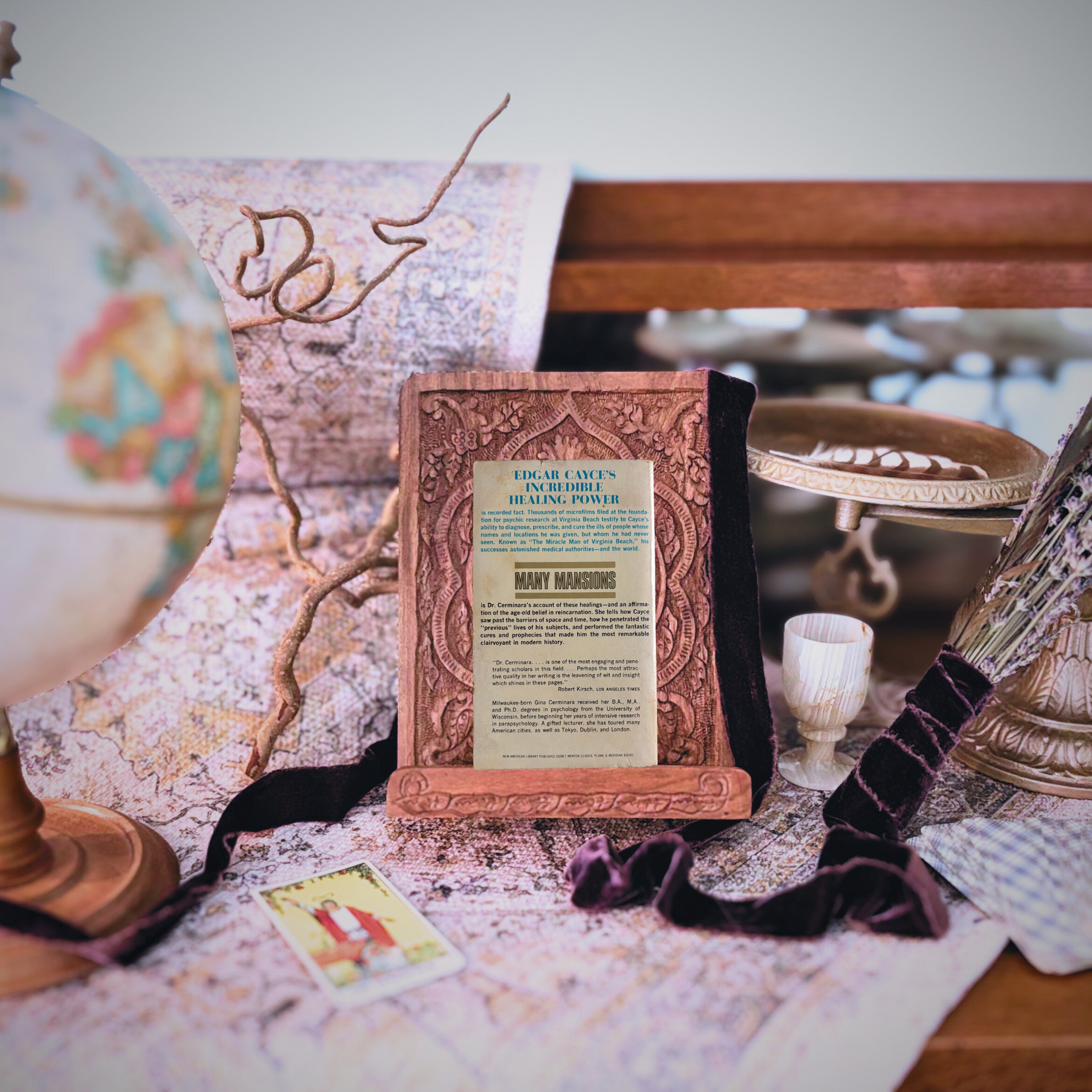 Many Mansions The Edgar Cayce Story | Gina Cerminara | 1967 | Pre-Owned-Haus of Darkness, Haus of Light