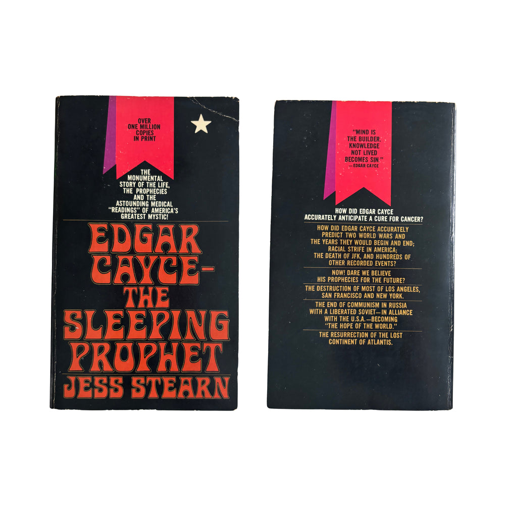 Edgar Cayce The Sleeping Prophet | Jess Stearn | 1981 | Pre-owned-Haus of Darkness, Haus of Light