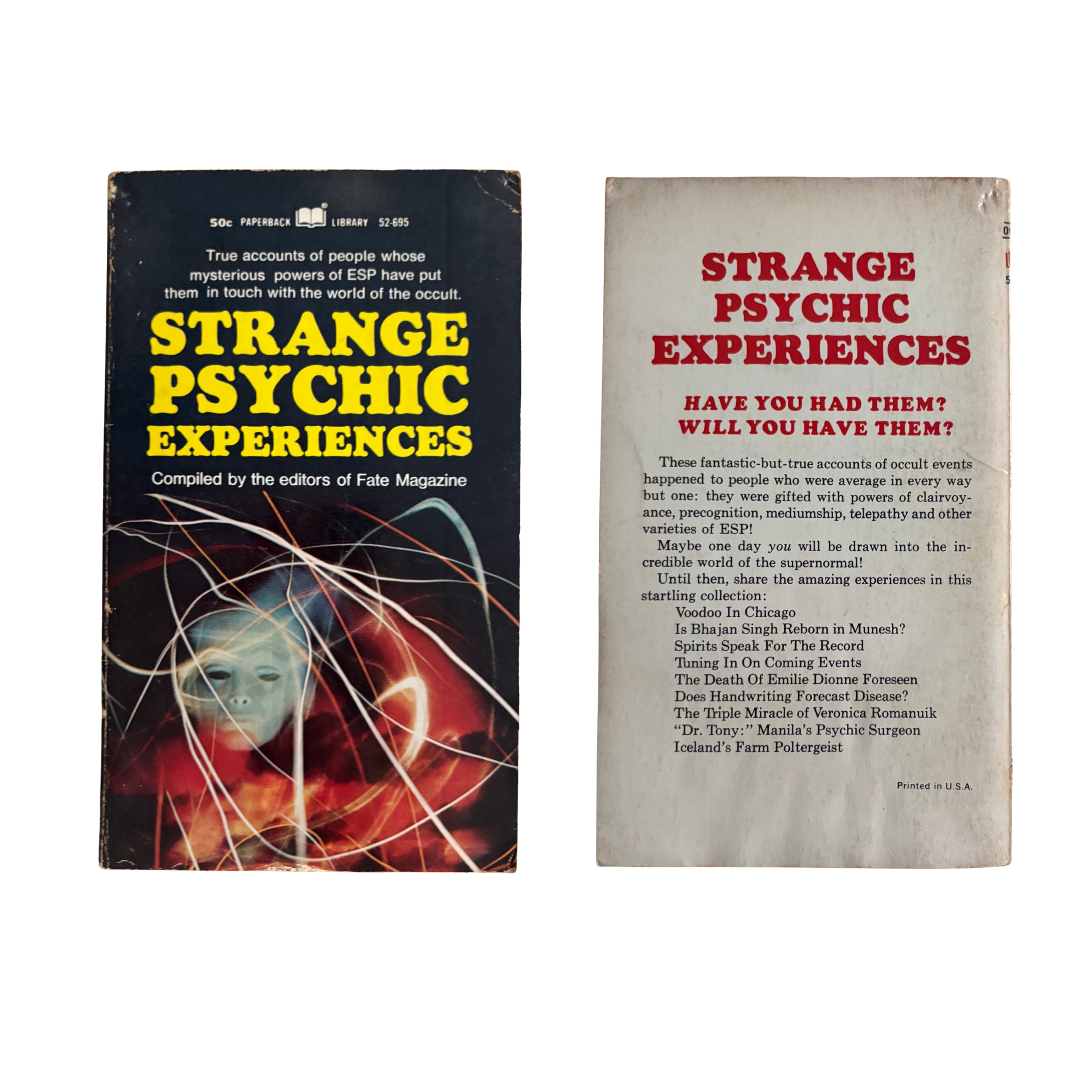 Strange Psychic Experiences | Editors of Fate Magazine | 1968 | Pre-Owned-Haus of Darkness, Haus of Light