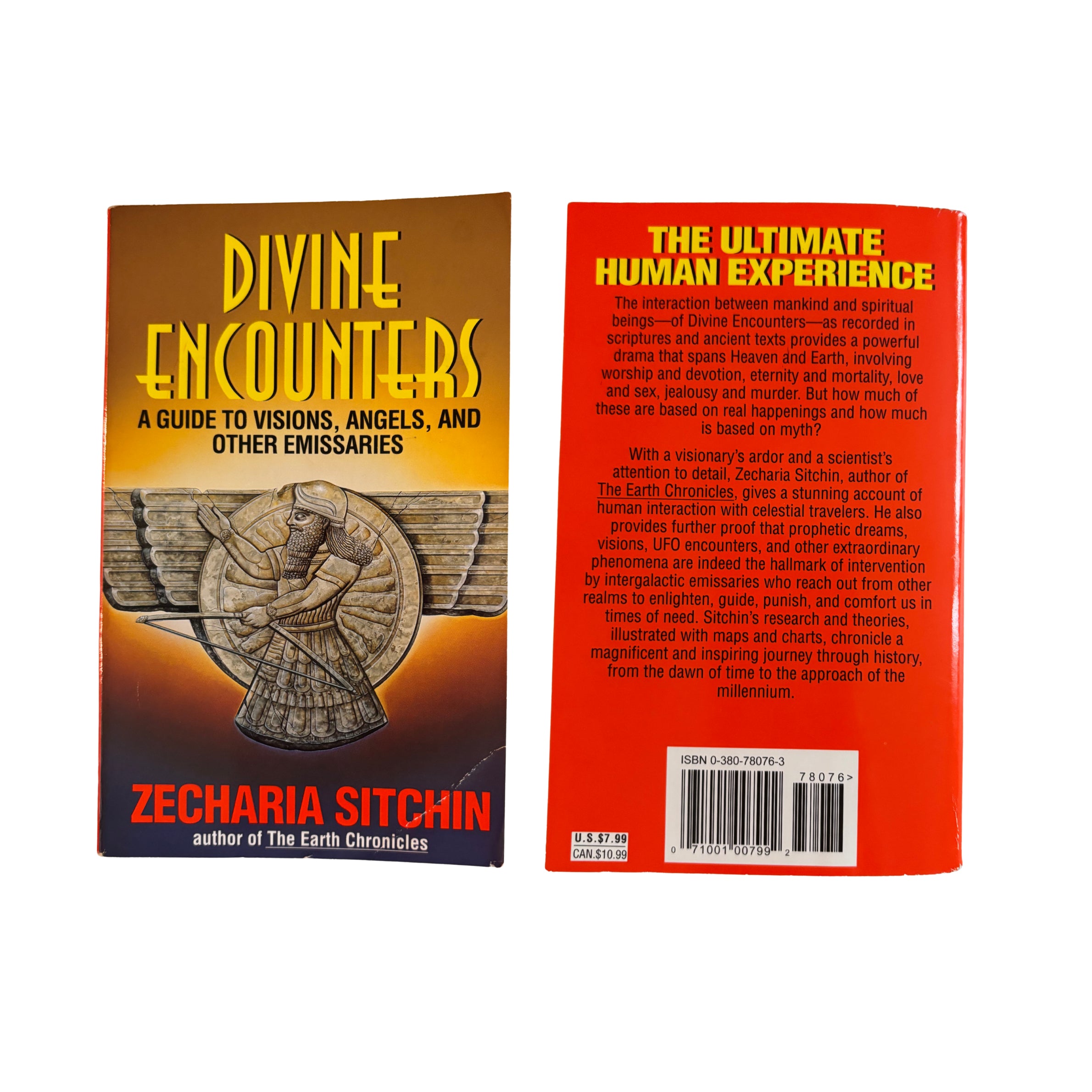 Divine Encounters: a Guide to Visions, Angels, and Other Emissaries | Zecharia Sitchin | 1996 | Pre-Owned-Haus of Darkness, Haus of Light