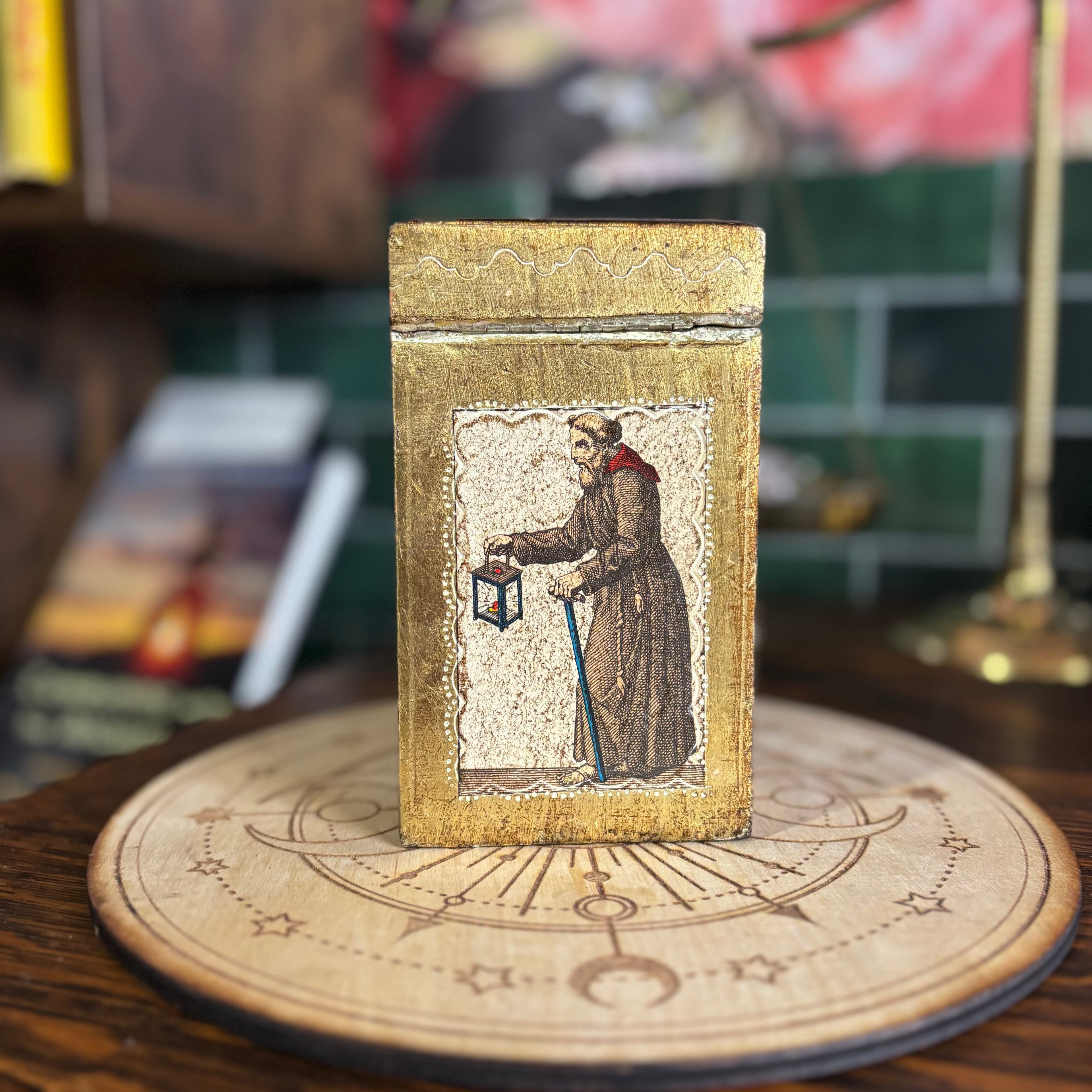 Vintage IJJ Swiss Marseille Variant in Rare Florentine Gold Box | U. S. Games | 1970 | Pre-Owned-Haus of Darkness, Haus of Light