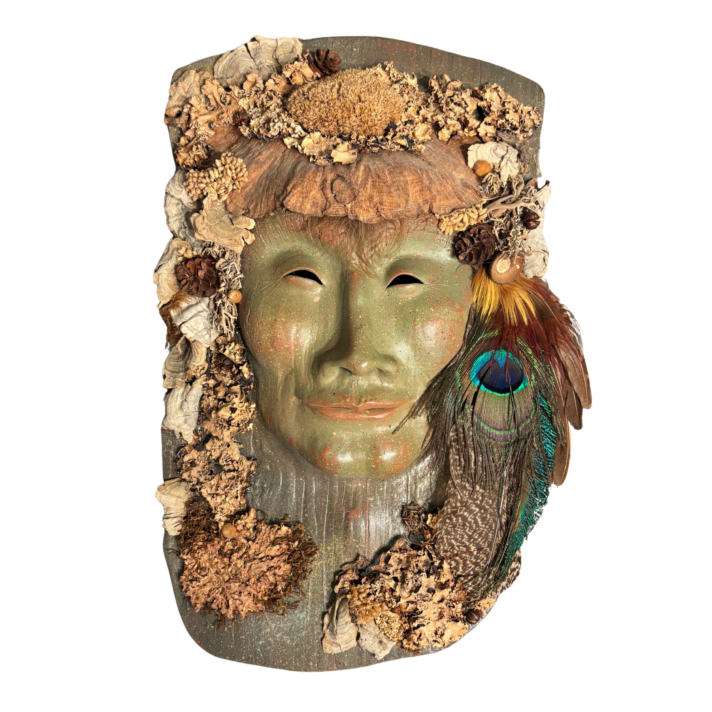 Earth Spirit Mask | Elizabeth Ashe Hollingsworth-Haus of Darkness, Haus of Light