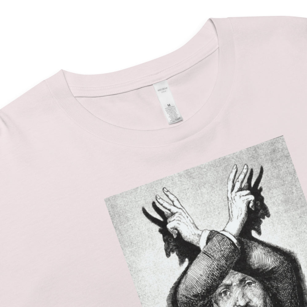 Devil Worship from "The Freemason" by Eugen Lennhoff | Crop Top-Haus of Darkness, Haus of Light