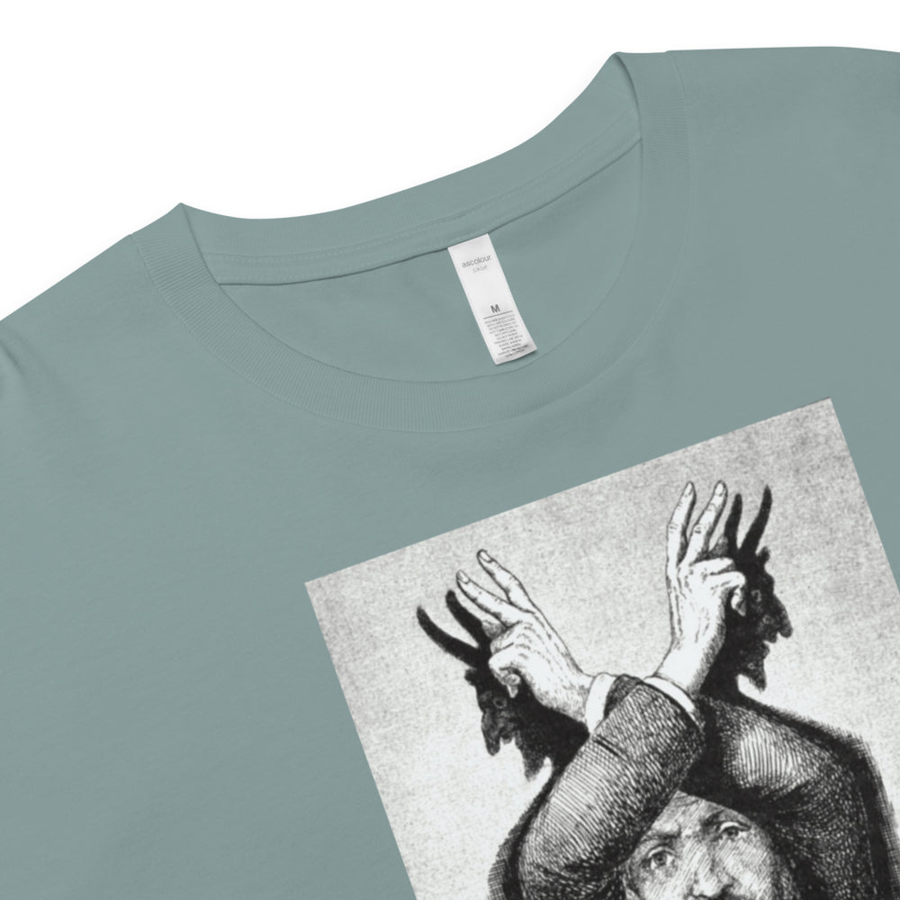 Devil Worship from "The Freemason" by Eugen Lennhoff | Crop Top-Haus of Darkness, Haus of Light