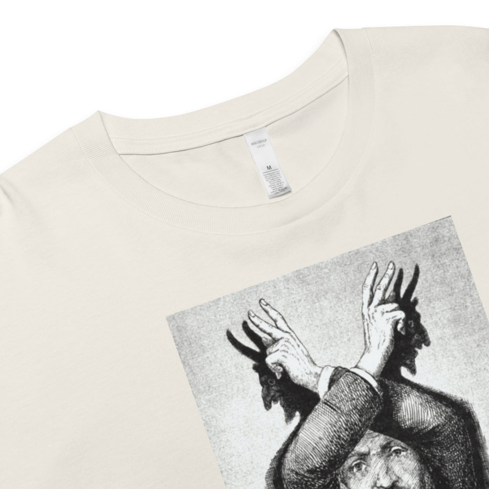 Devil Worship from "The Freemason" by Eugen Lennhoff | Crop Top-Haus of Darkness, Haus of Light