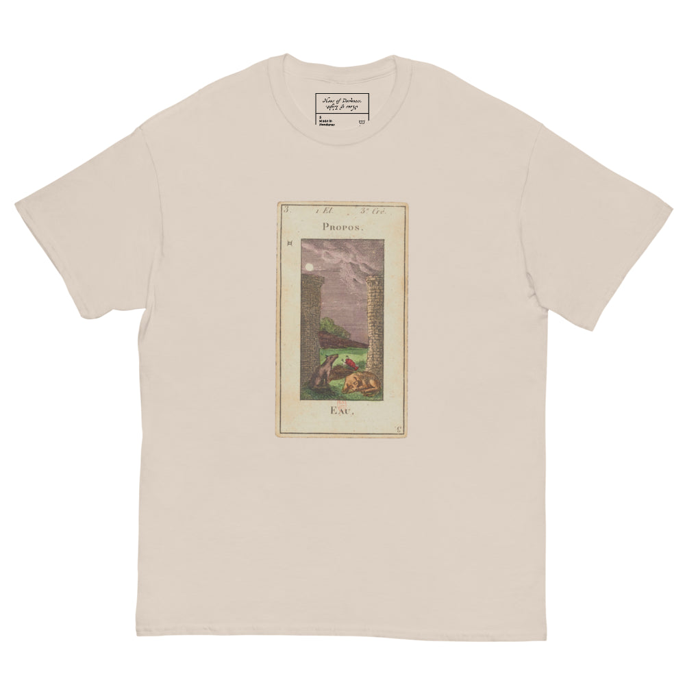 Vintage "Grand Etteilla" French Tarot "The Moon" | Unisex Classic Tee-Haus of Darkness, Haus of Light