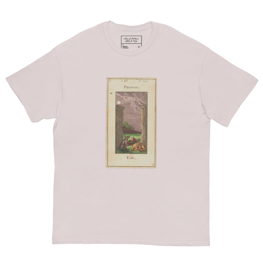 Vintage "Grand Etteilla" French Tarot "The Moon" | Unisex Classic Tee-Haus of Darkness, Haus of Light