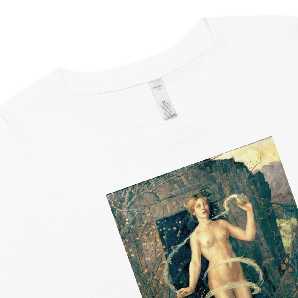 The Spring Witch by George Wilson | Crop Top-Haus of Darkness, Haus of Light