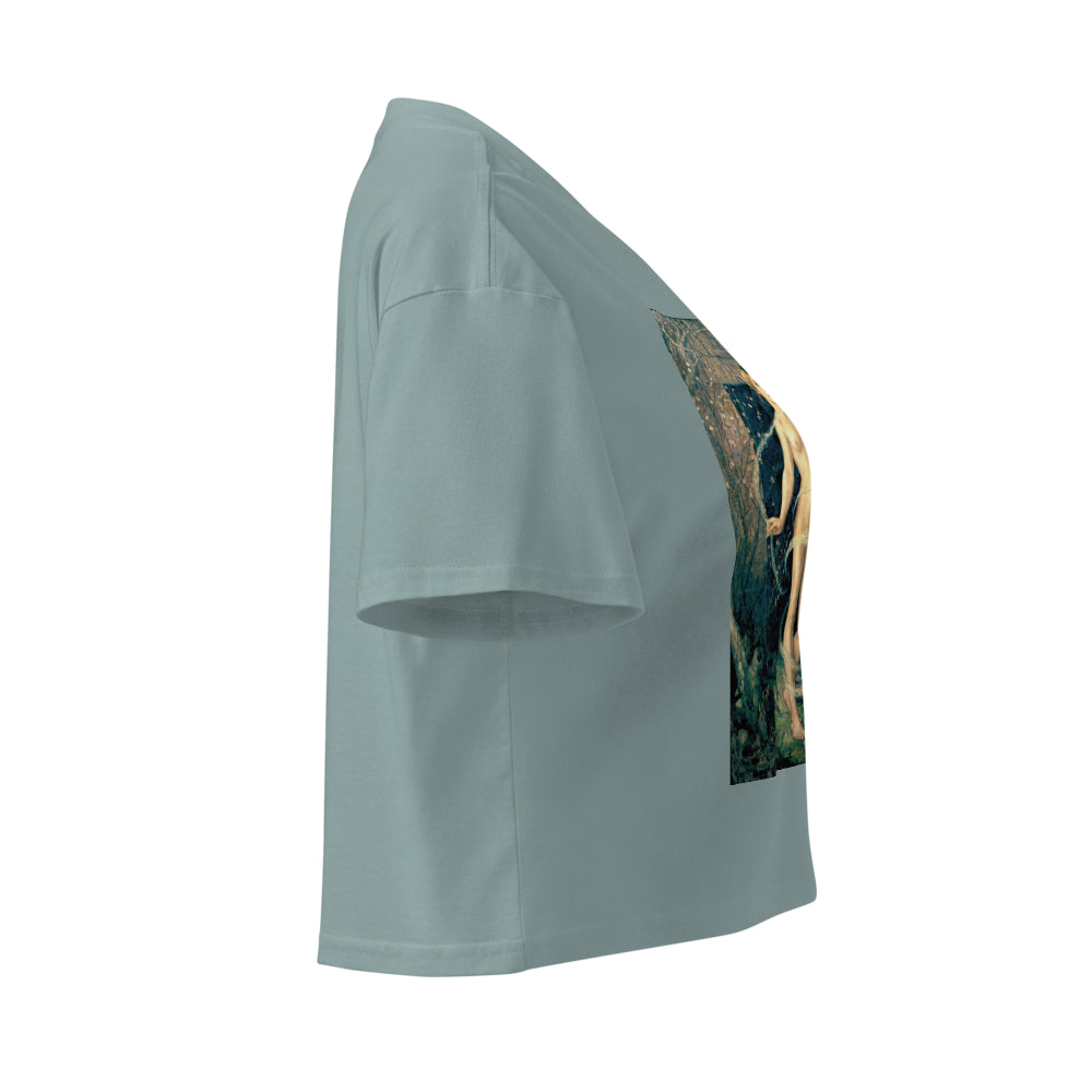 The Spring Witch by George Wilson | Crop Top-Haus of Darkness, Haus of Light