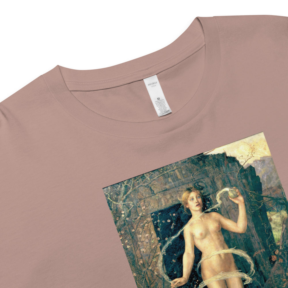 The Spring Witch by George Wilson | Crop Top-Haus of Darkness, Haus of Light