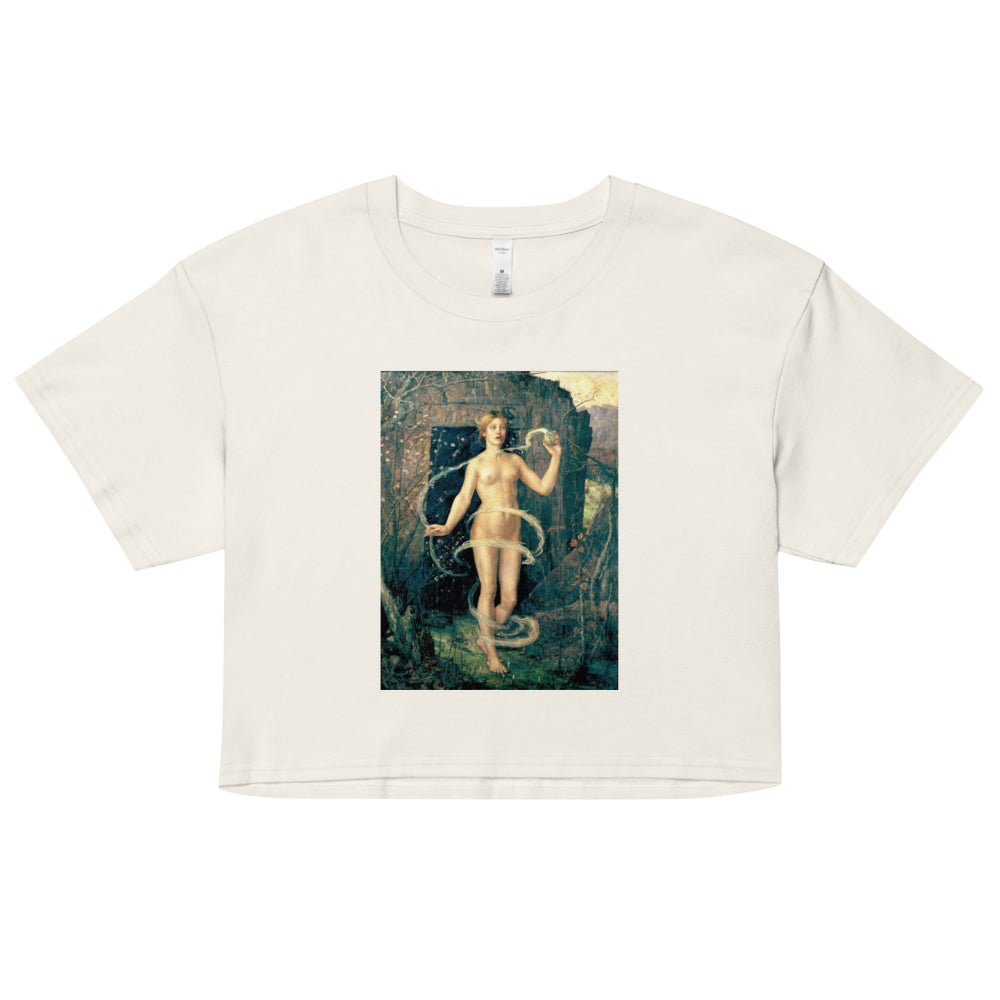 The Spring Witch by George Wilson | Crop Top-Haus of Darkness, Haus of Light