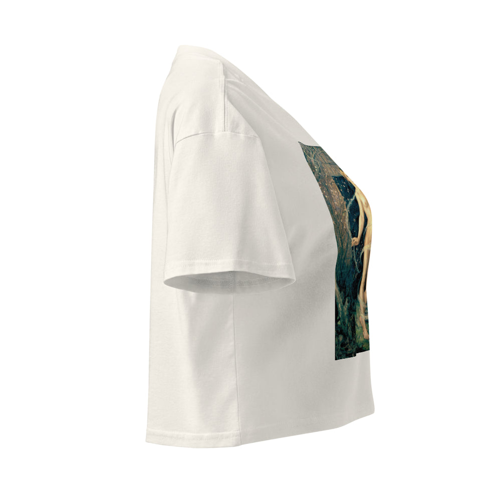 The Spring Witch by George Wilson | Crop Top-Haus of Darkness, Haus of Light