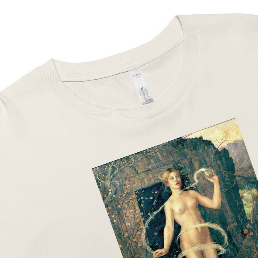 The Spring Witch by George Wilson | Crop Top-Haus of Darkness, Haus of Light