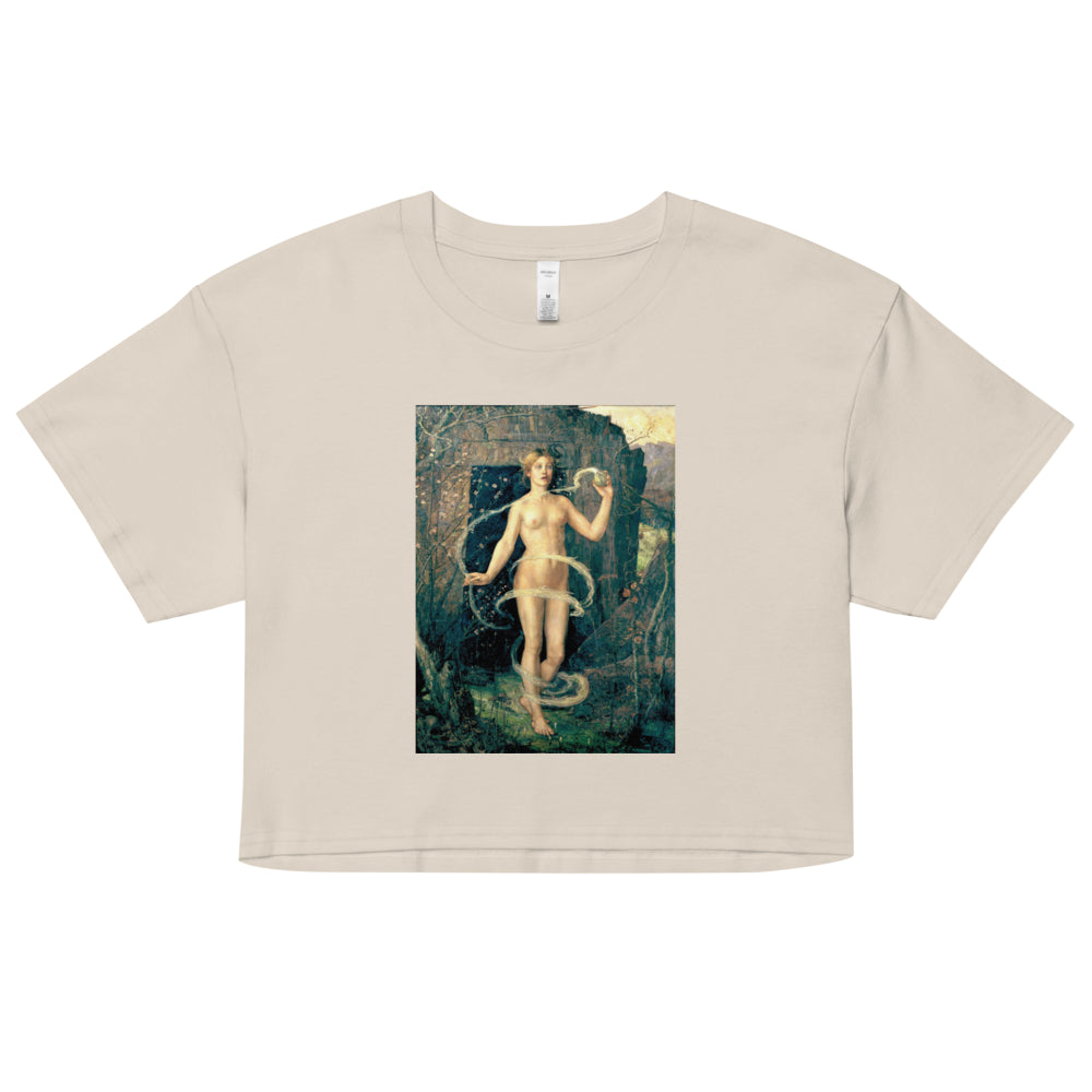 The Spring Witch by George Wilson | Crop Top-Haus of Darkness, Haus of Light