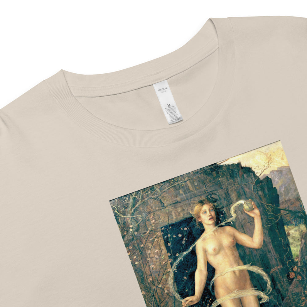 The Spring Witch by George Wilson | Crop Top-Haus of Darkness, Haus of Light