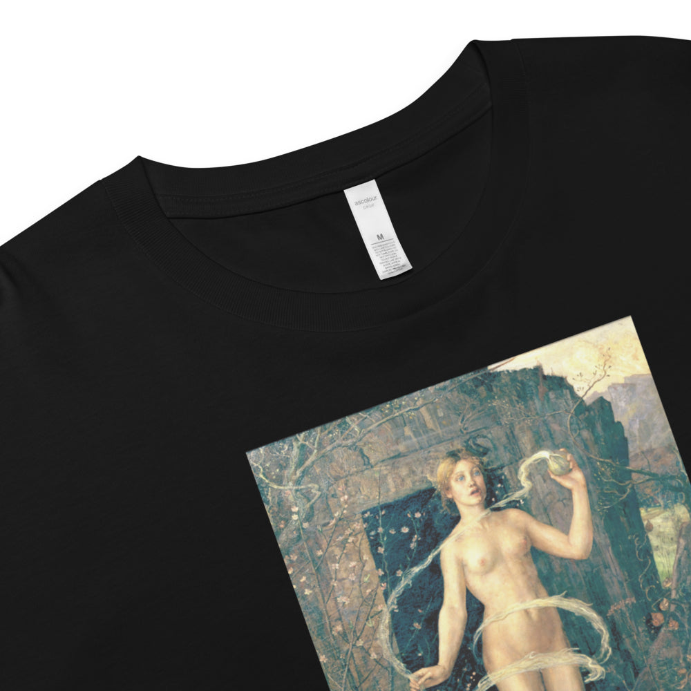 The Spring Witch by George Wilson | Crop Top-Haus of Darkness, Haus of Light