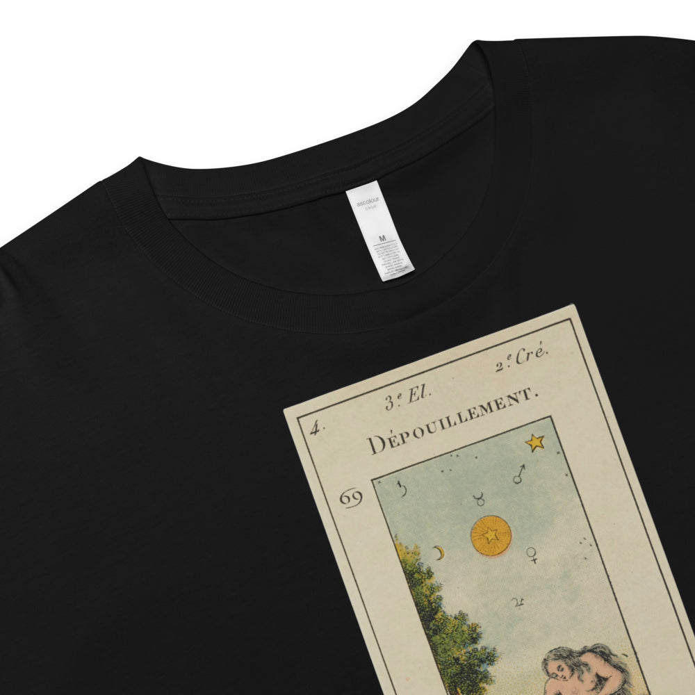Vintage "Grand Etteilla" French Tarot "The Star" | Crop Top-Haus of Darkness, Haus of Light
