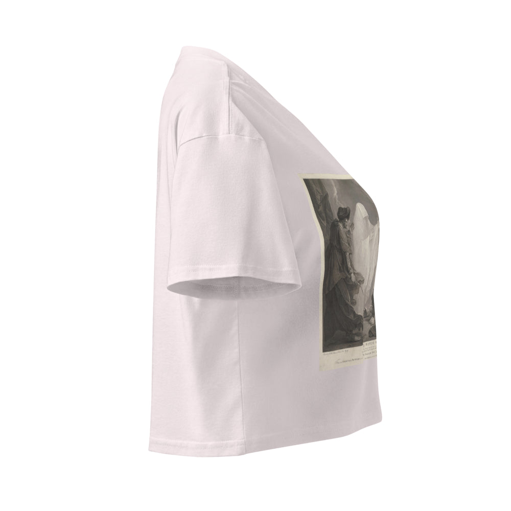 The Witch of En-dor by William Sharp | Crop Top-Haus of Darkness, Haus of Light