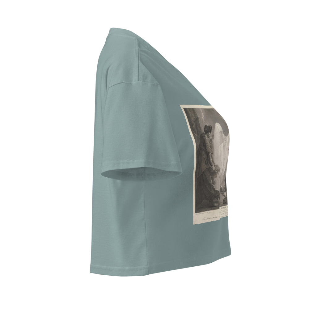 The Witch of En-dor by William Sharp | Crop Top-Haus of Darkness, Haus of Light