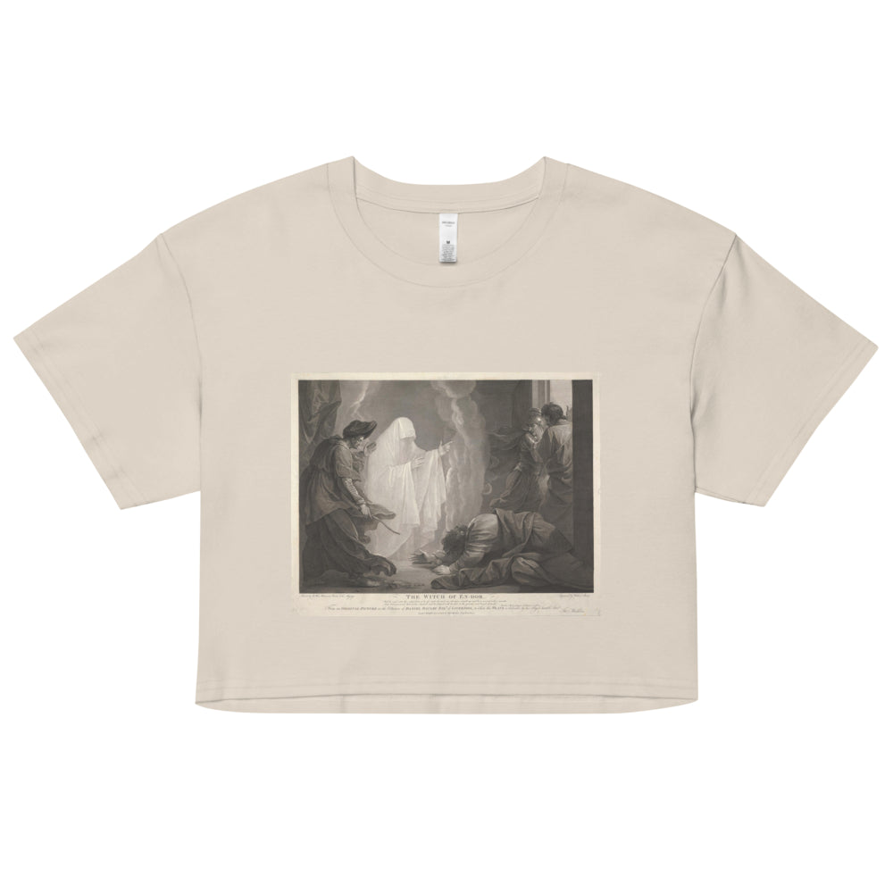 The Witch of En-dor by William Sharp | Crop Top-Haus of Darkness, Haus of Light