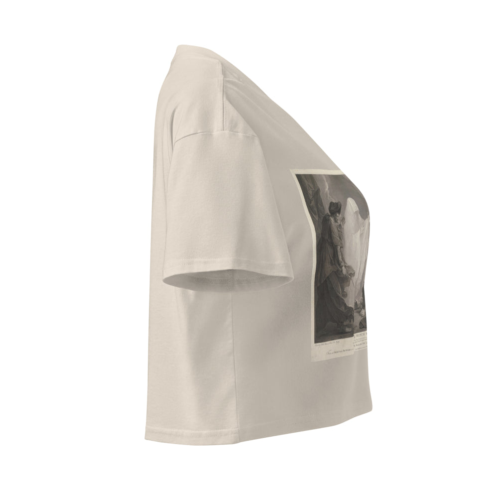 The Witch of En-dor by William Sharp | Crop Top-Haus of Darkness, Haus of Light