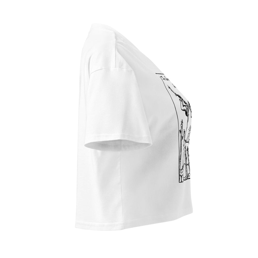 The Horrors Persist Tarot | Crop Top-Haus of Darkness, Haus of Light