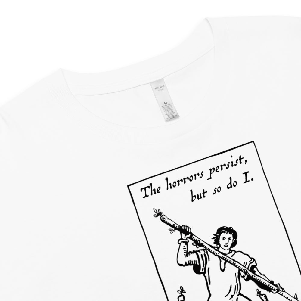 The Horrors Persist Tarot | Crop Top-Haus of Darkness, Haus of Light