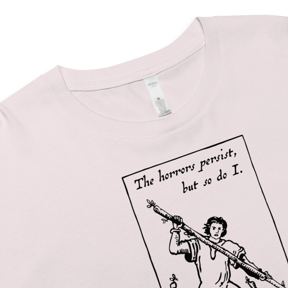 The Horrors Persist Tarot | Crop Top-Haus of Darkness, Haus of Light