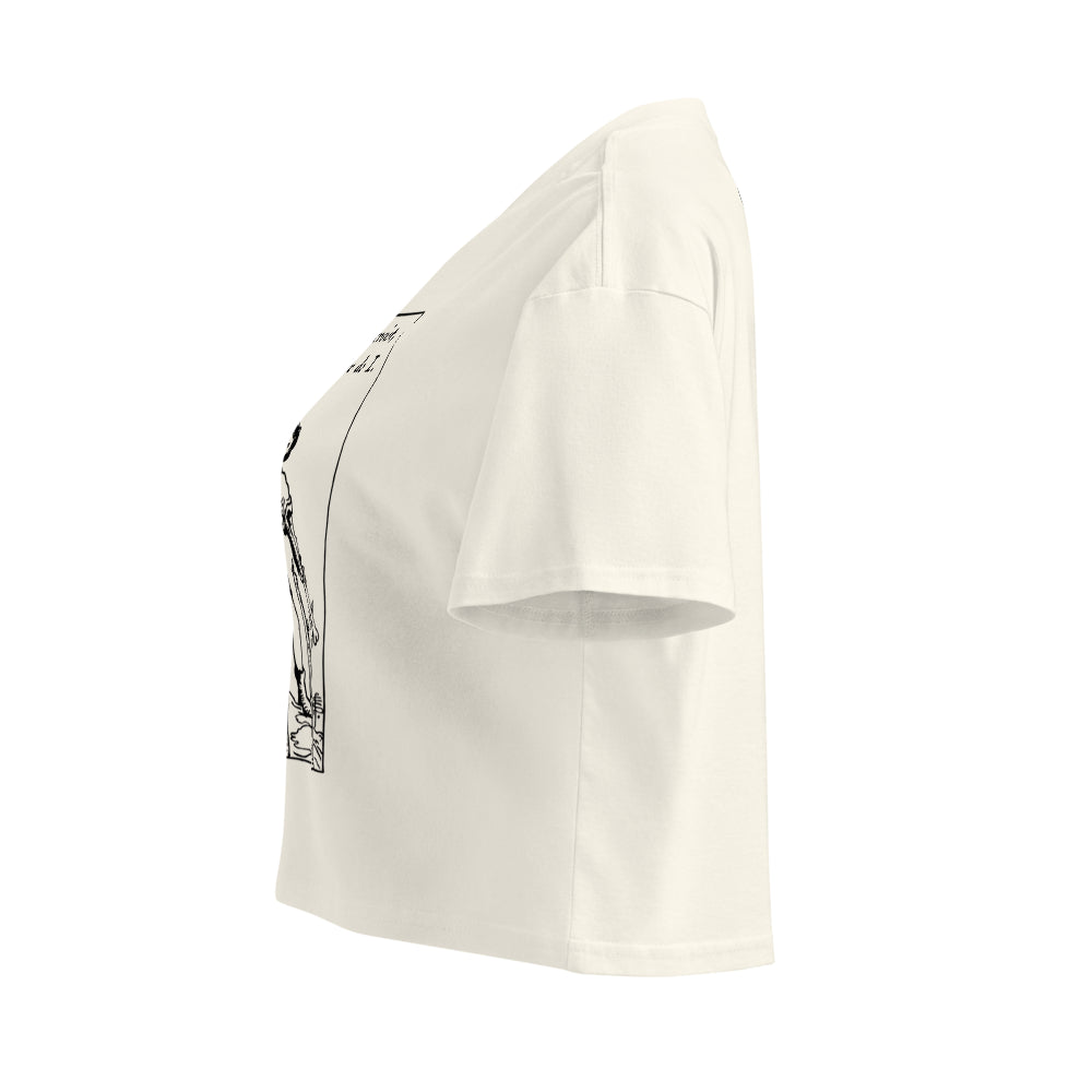 The Horrors Persist Tarot | Crop Top-Haus of Darkness, Haus of Light