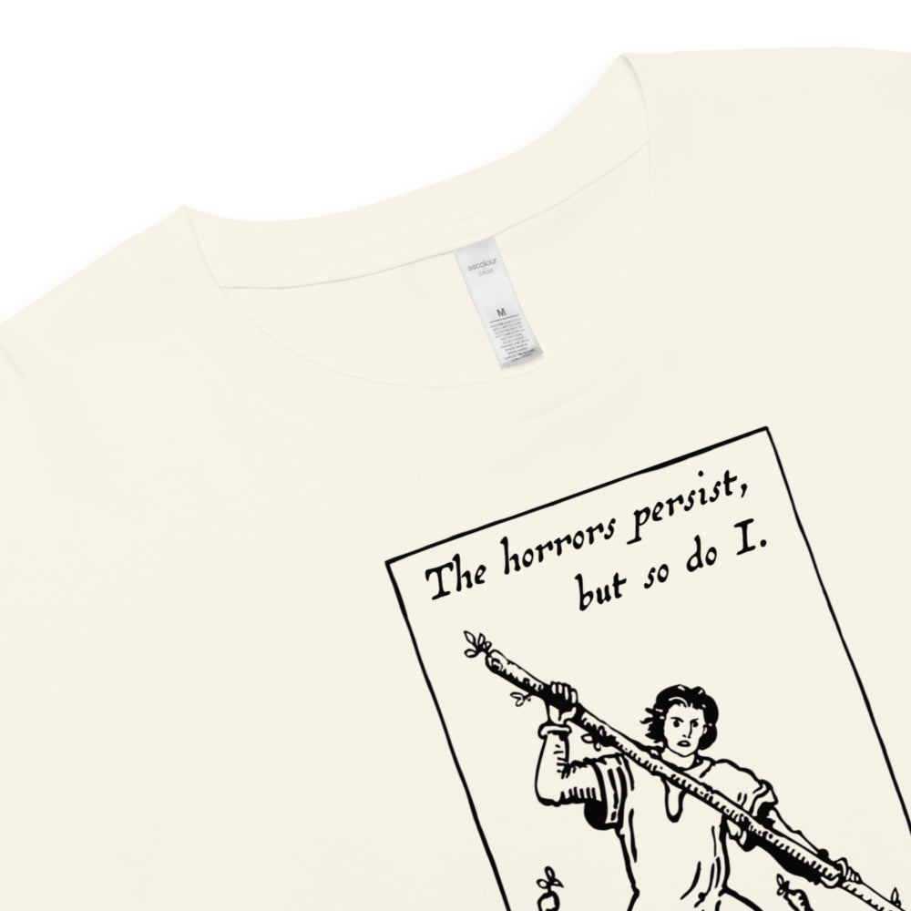 The Horrors Persist Tarot | Crop Top-Haus of Darkness, Haus of Light