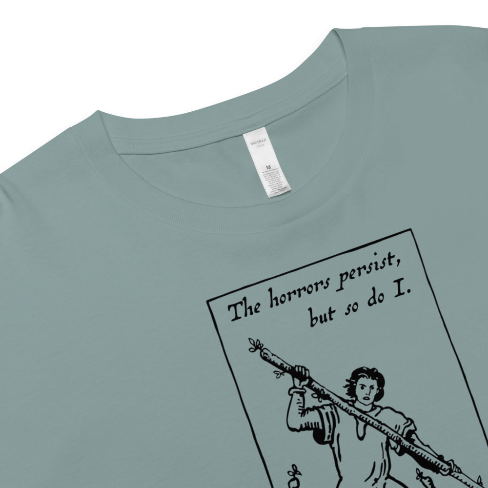 The Horrors Persist Tarot | Crop Top-Haus of Darkness, Haus of Light